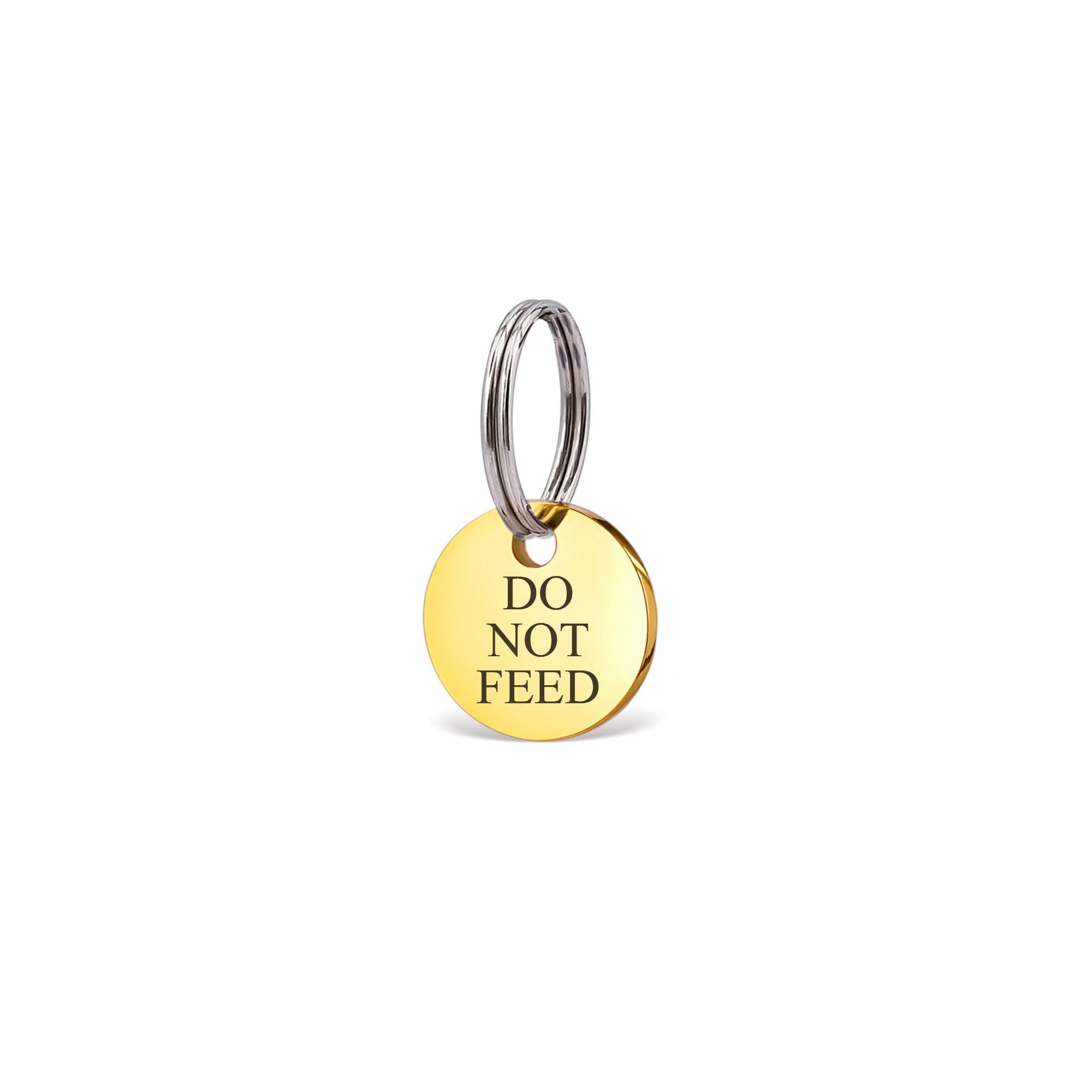 Add-on Mini Rectangle Stainless Steel Pet ID Dog Tag