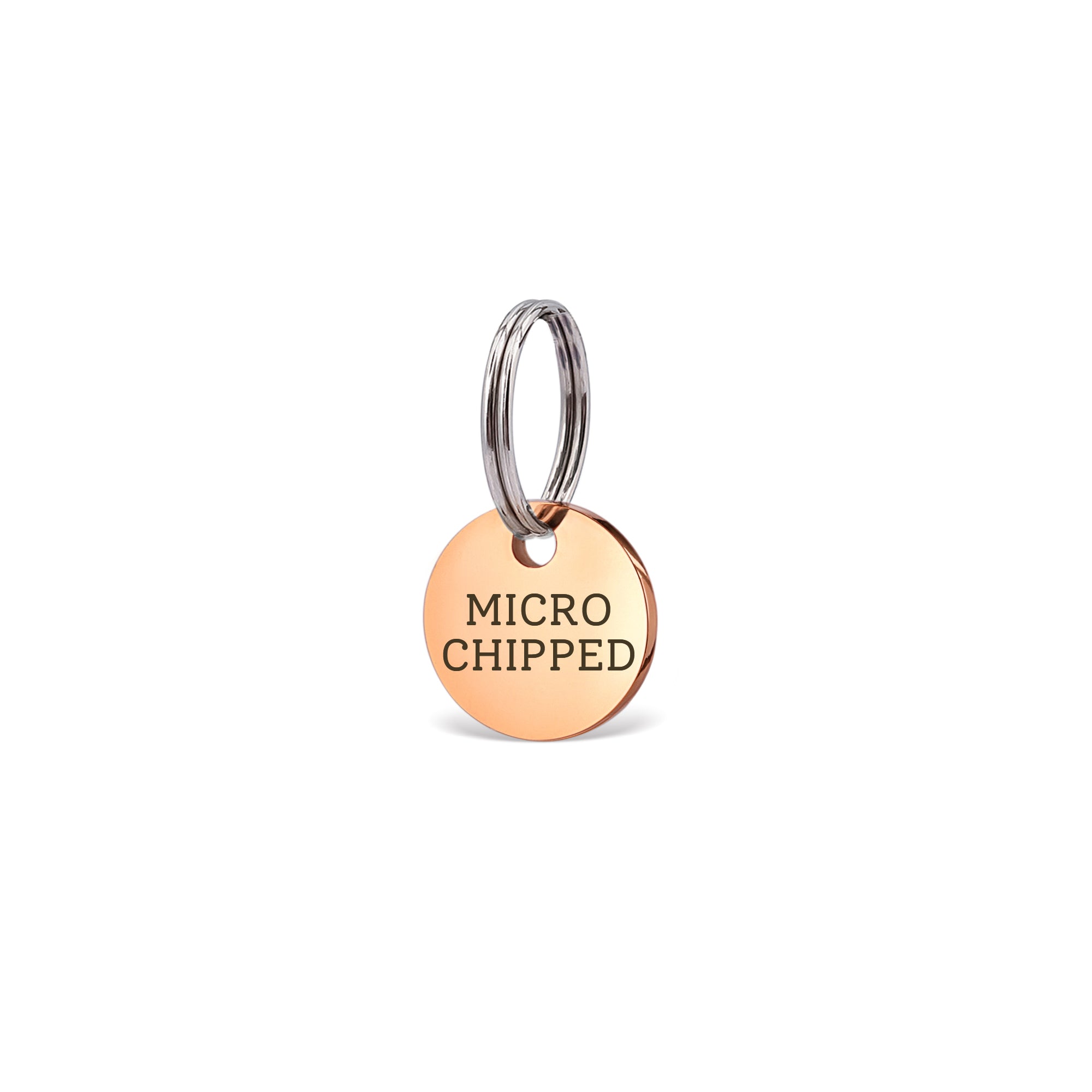 Add-on Mini Rectangle Stainless Steel Pet ID Dog Tag