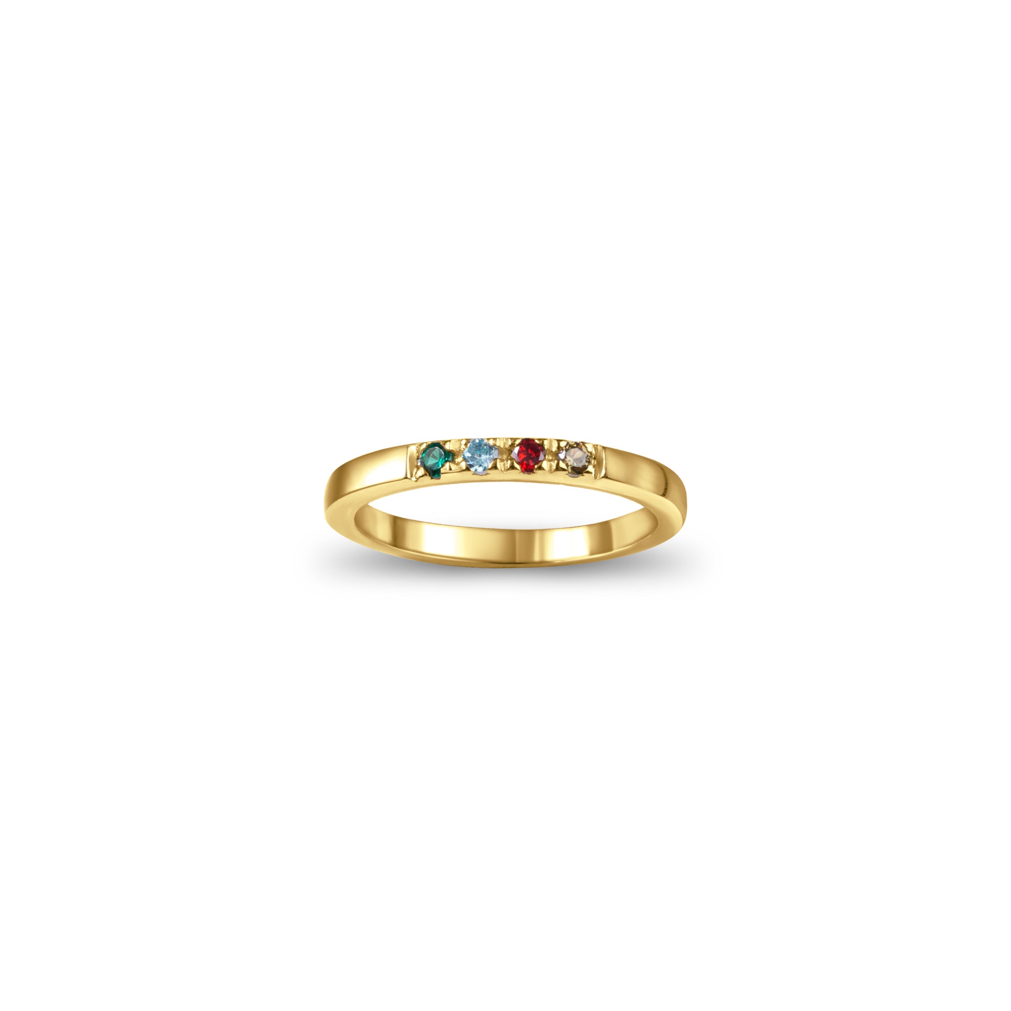 Multi-Birthstone Ring