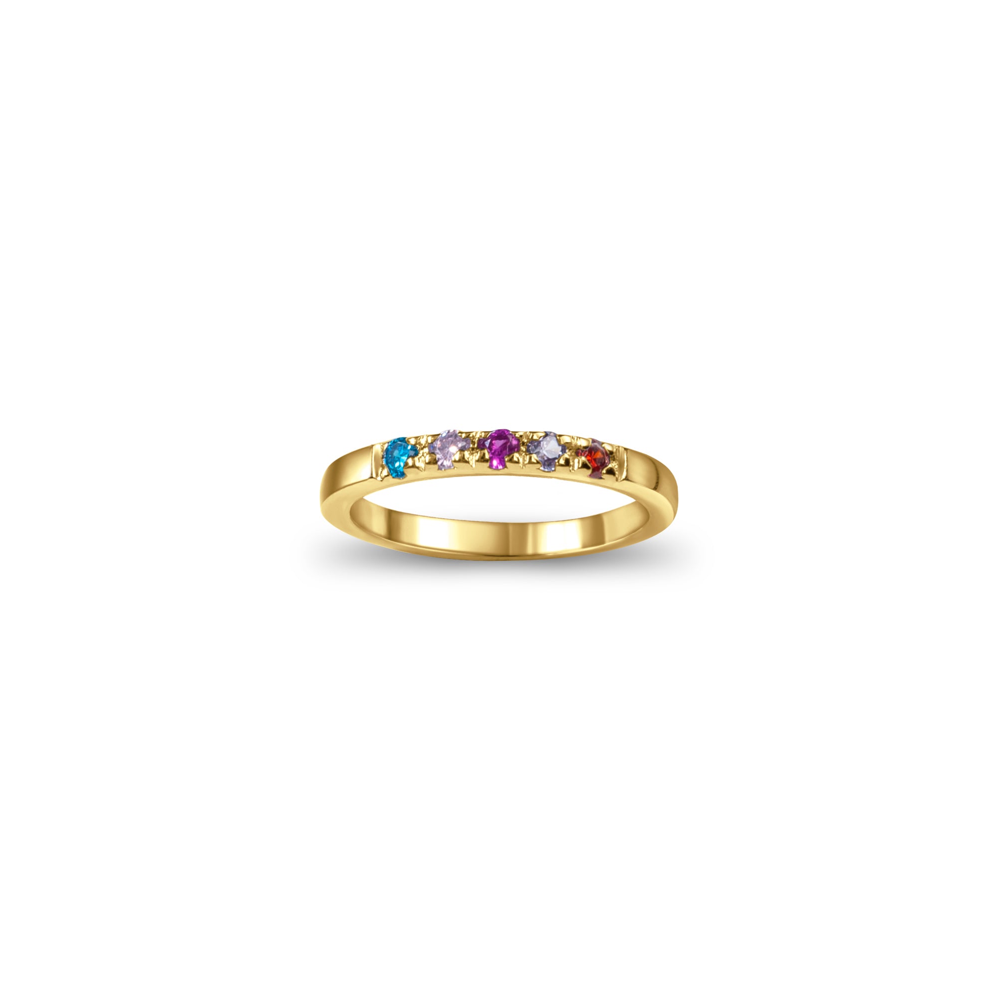 Multi-Birthstone Ring