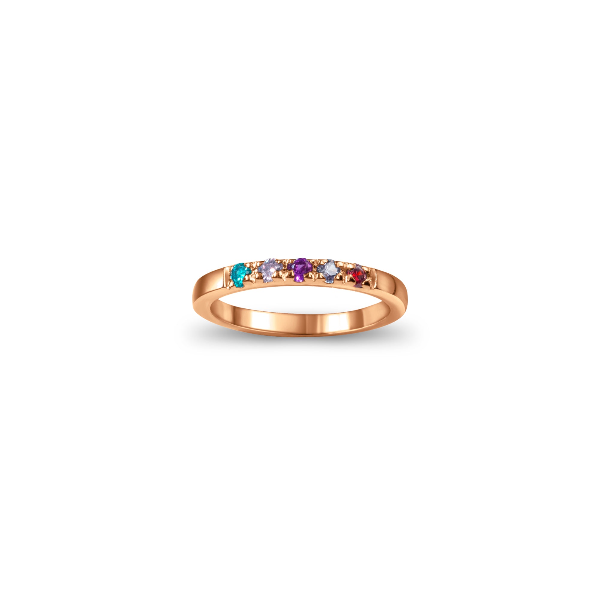 Multi-Birthstone Ring