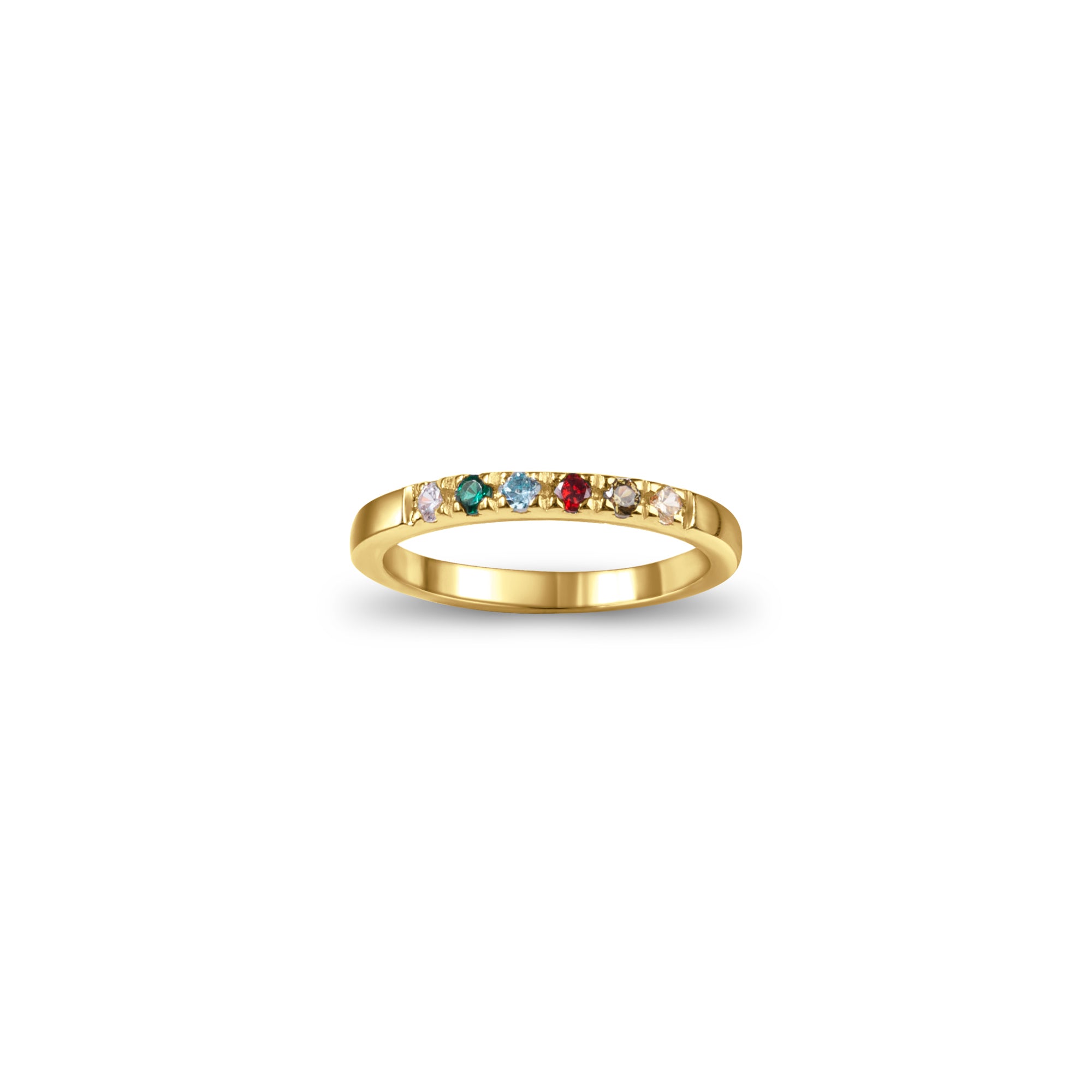 Multi-Birthstone Ring