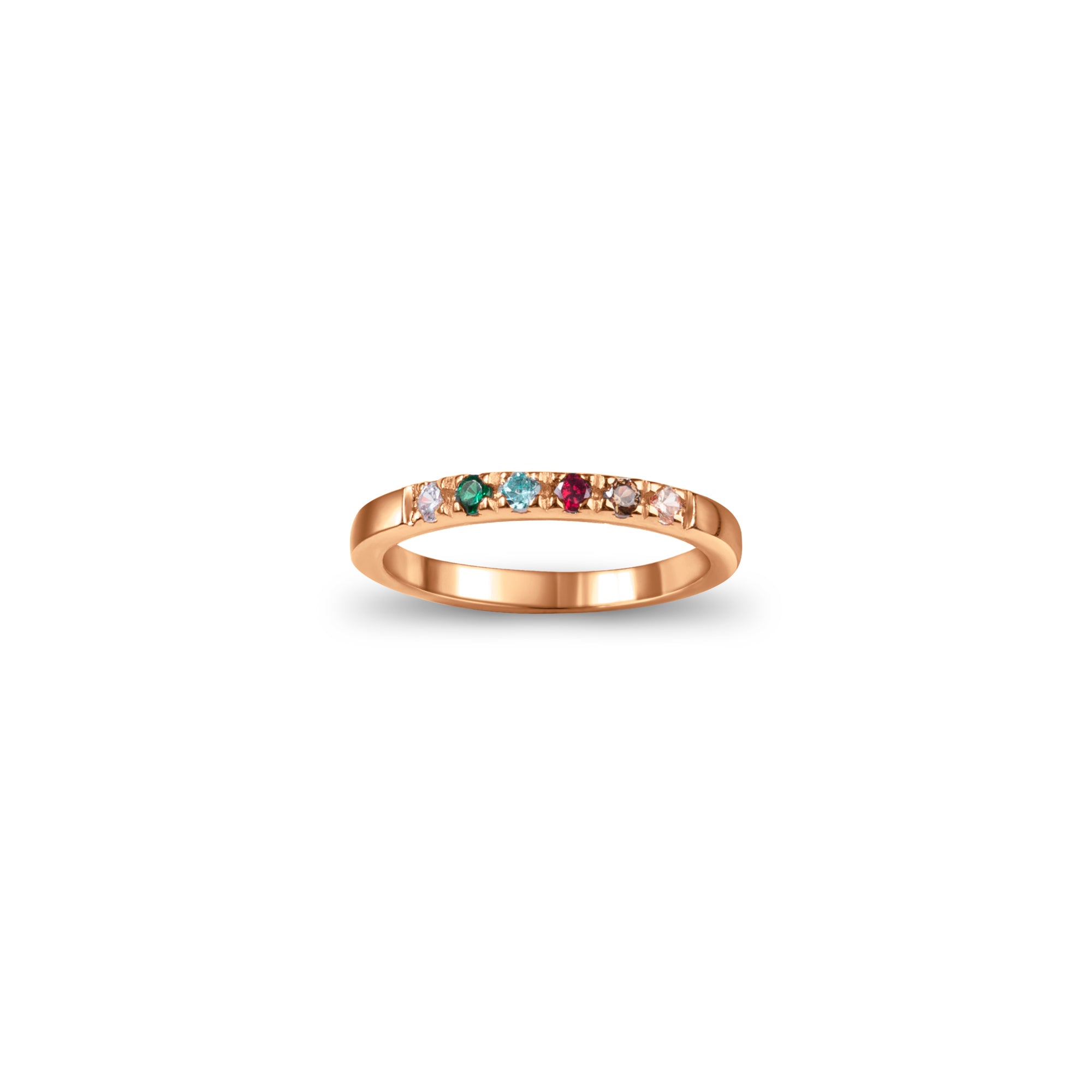 Multi-Birthstone Ring