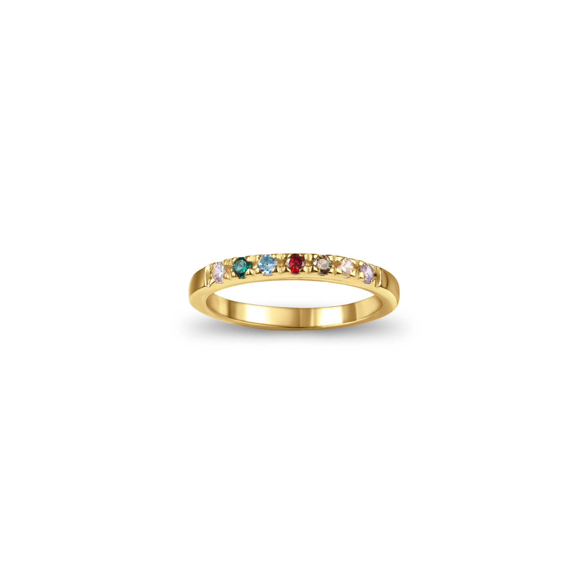 Multi-Birthstone Ring
