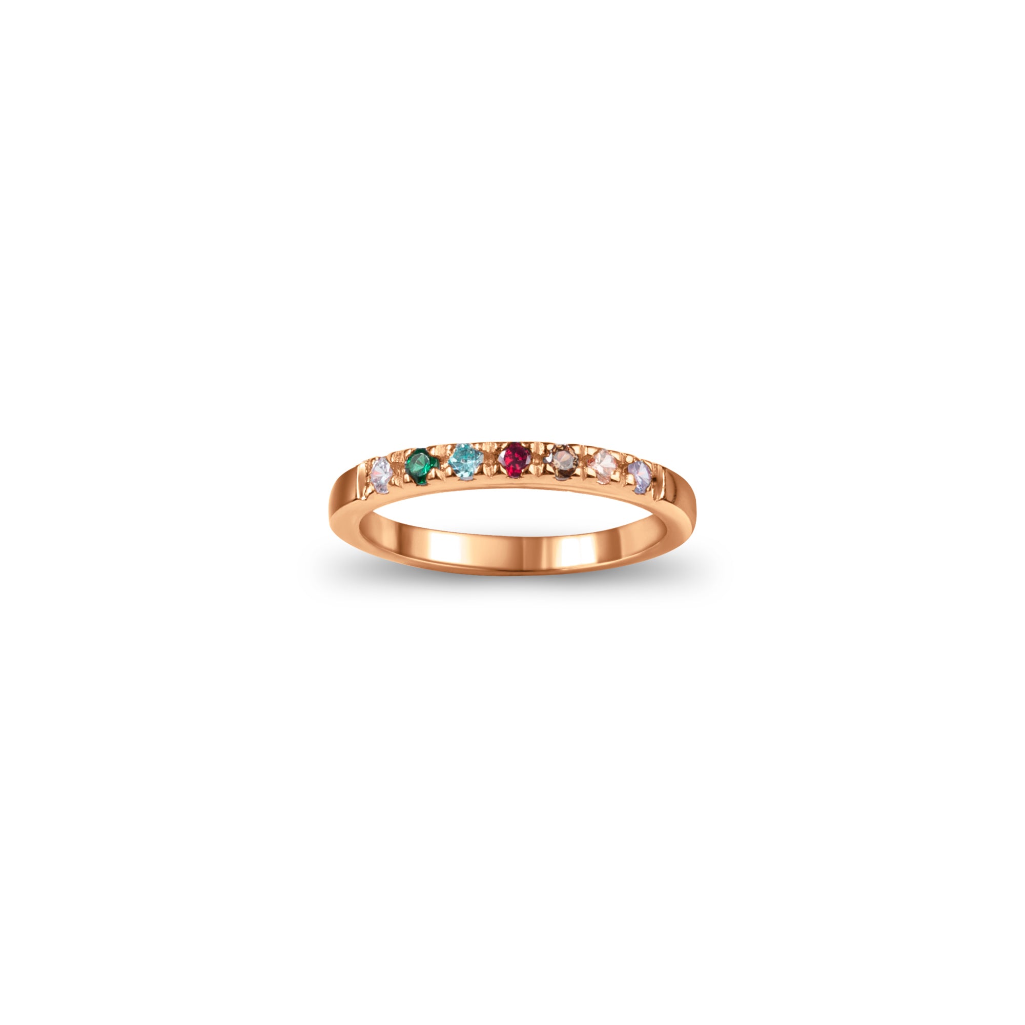 Multi-Birthstone Ring