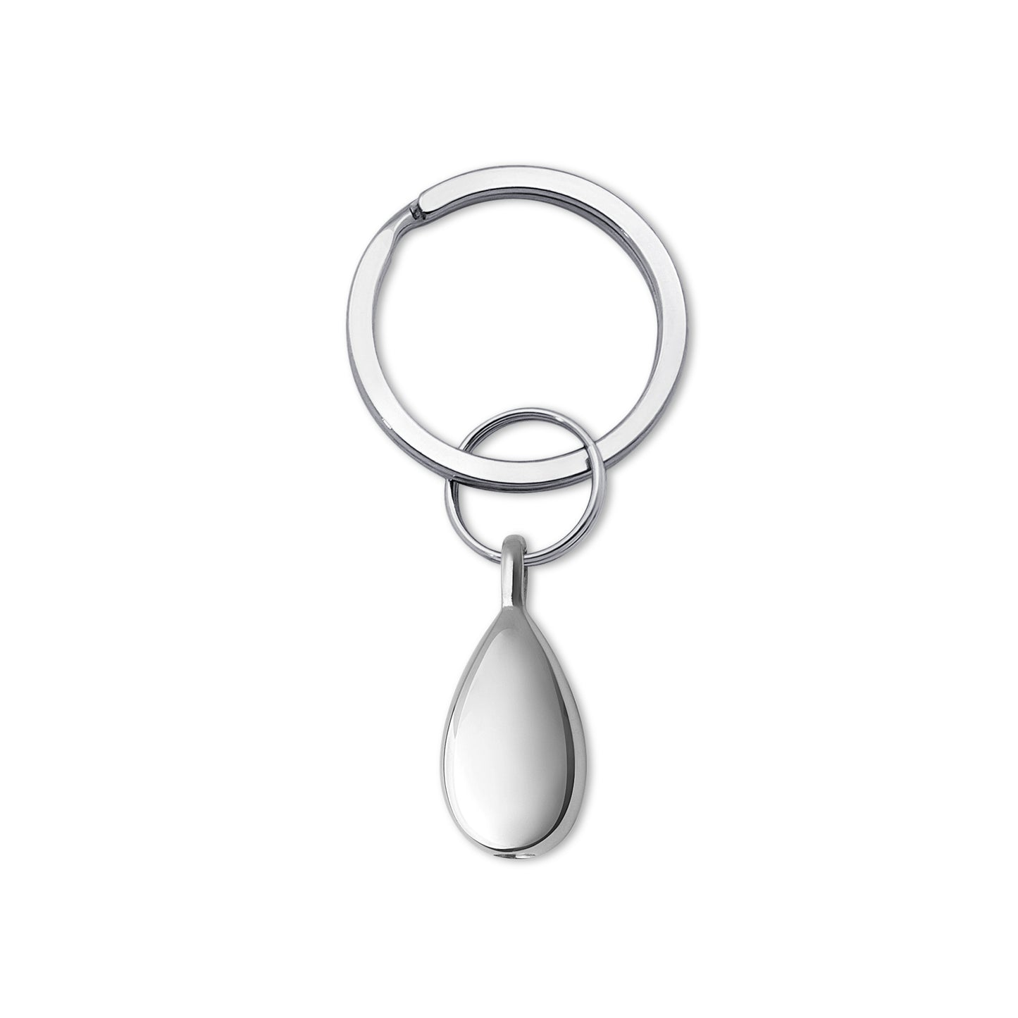 Teardrop Ashes Holder Urn Memorial Key Chain Keepsake