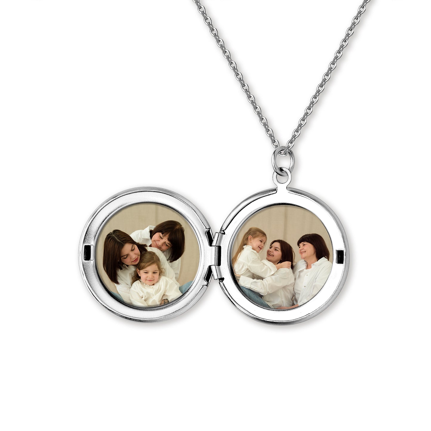 Build Your Own Bouquet Photo Locket Necklace