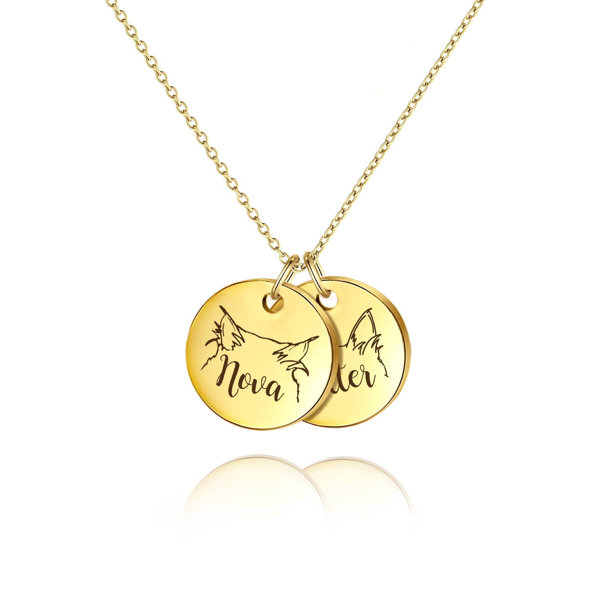 Custom Your Pet Ears Jewelry