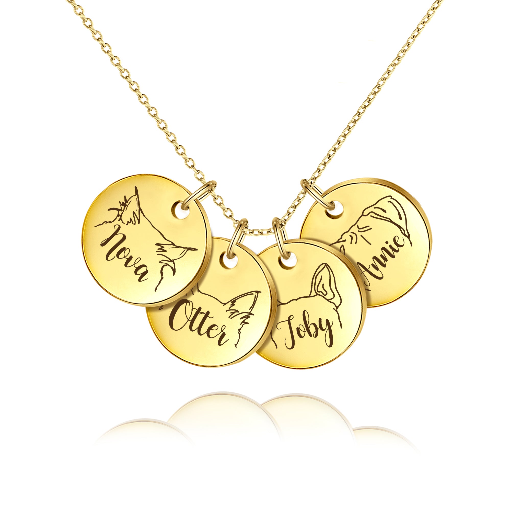 Custom Your Pet Ears Jewelry