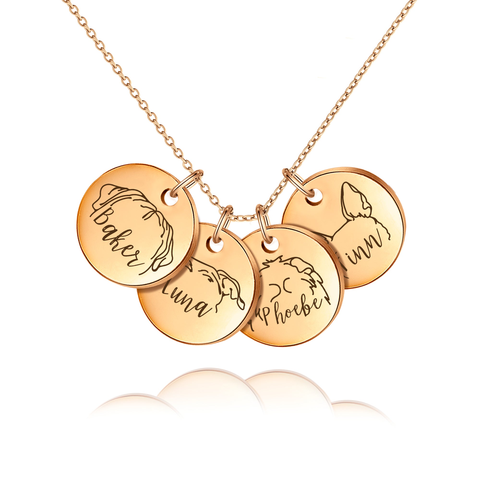 Custom Your Pet Ears Jewelry