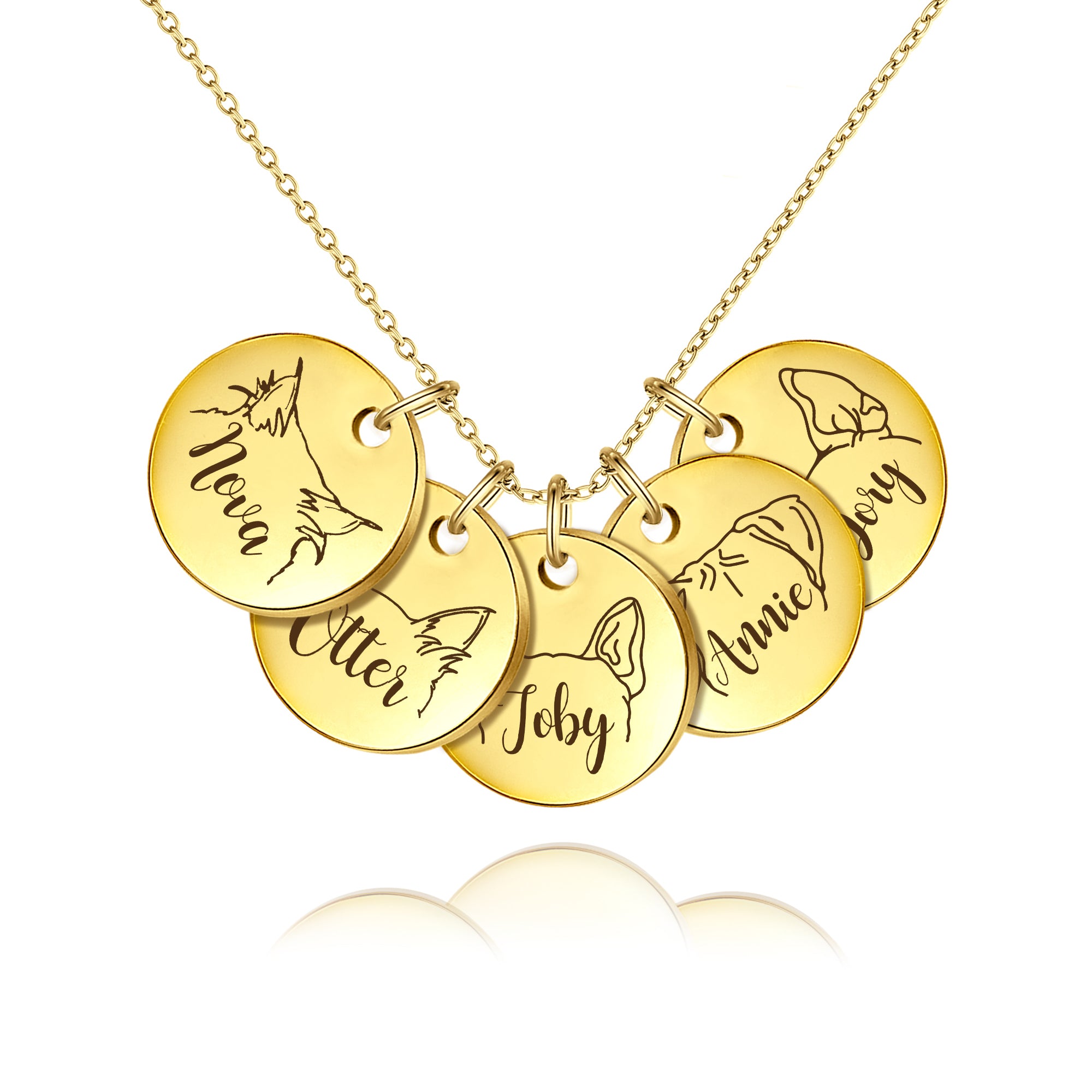 Custom Your Pet Ears Jewelry