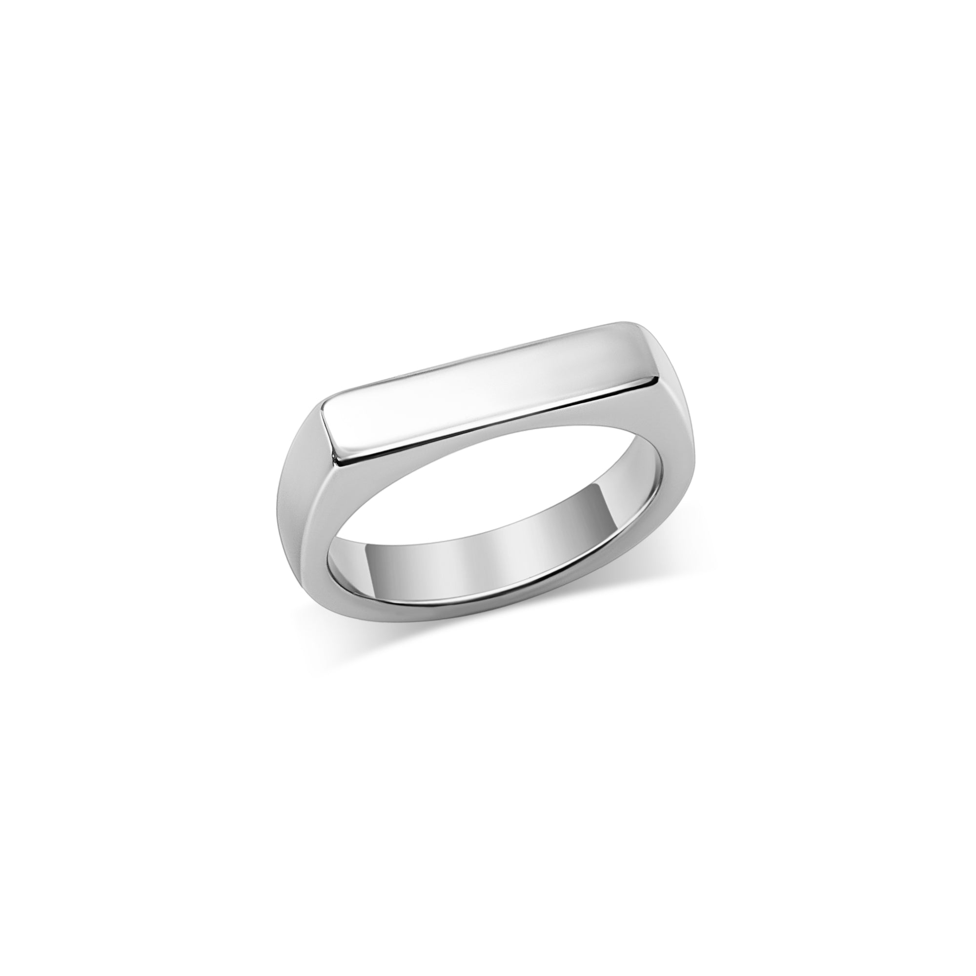 Personalized Bar Ring