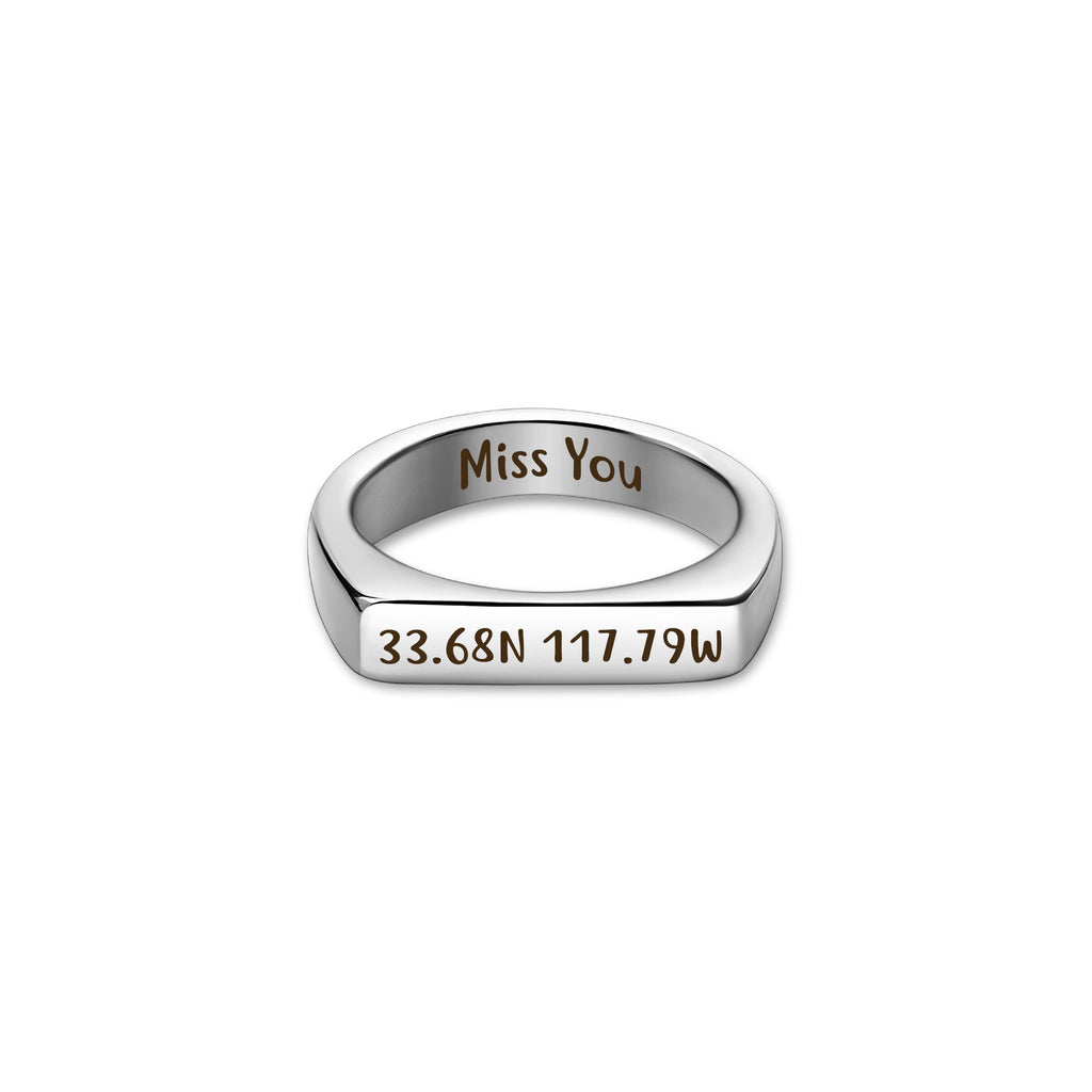 Custom Class Graduation Bar Ring