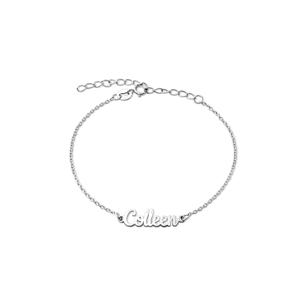 Sterling Silver Name Bracelet
