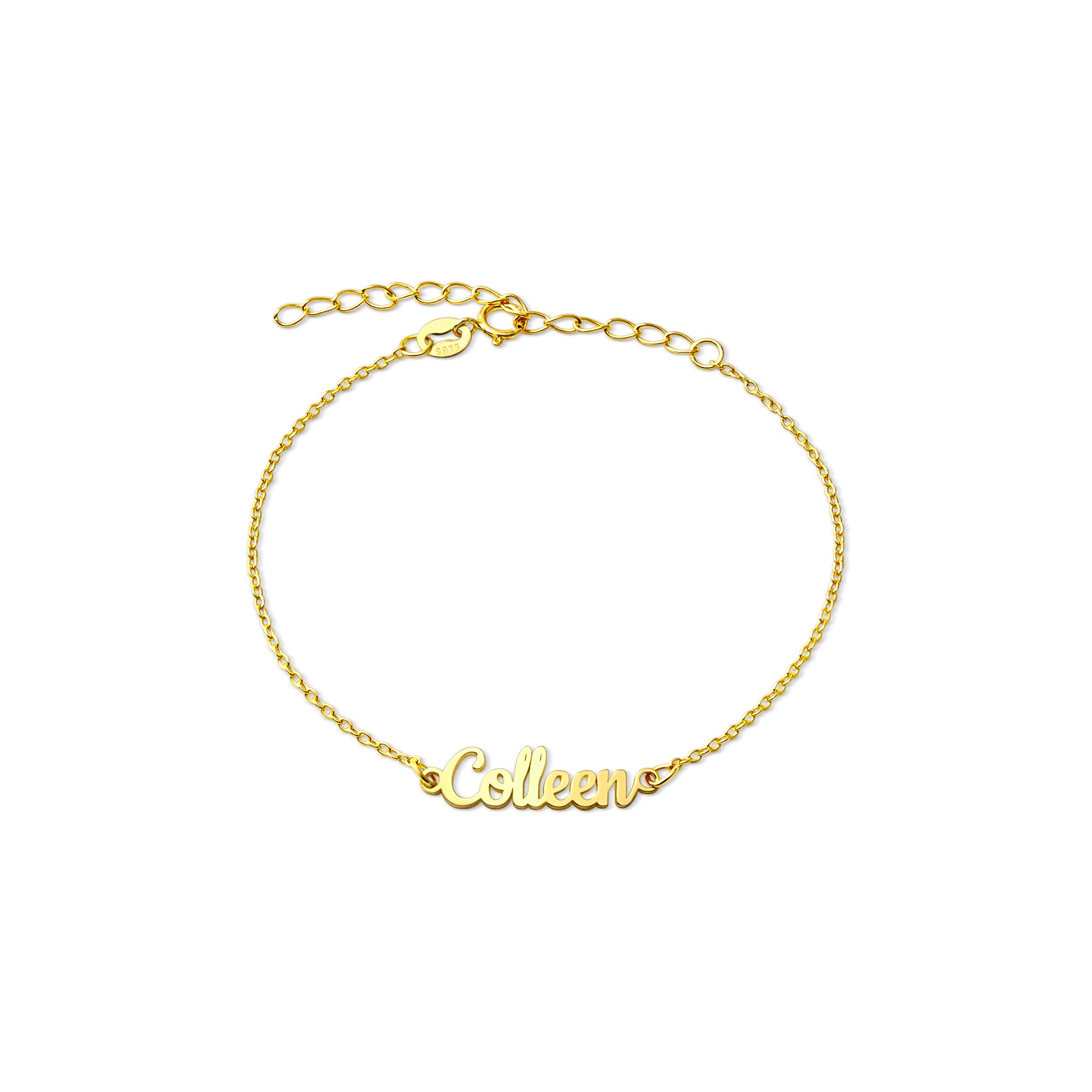 Sterling Silver Name Bracelet