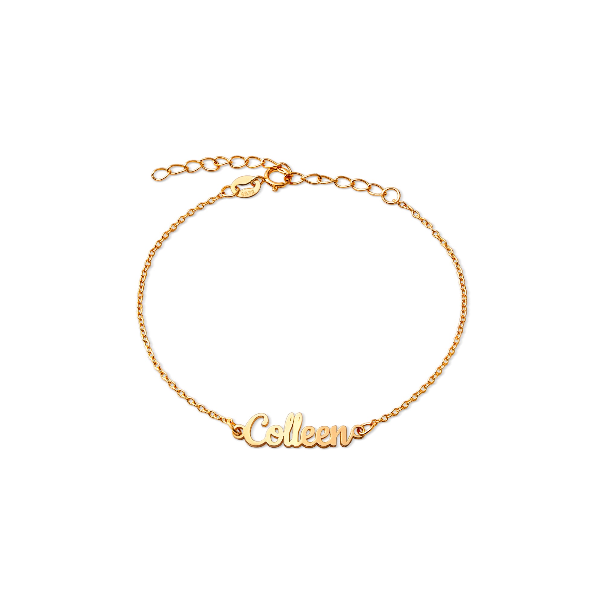 Sterling Silver Name Bracelet