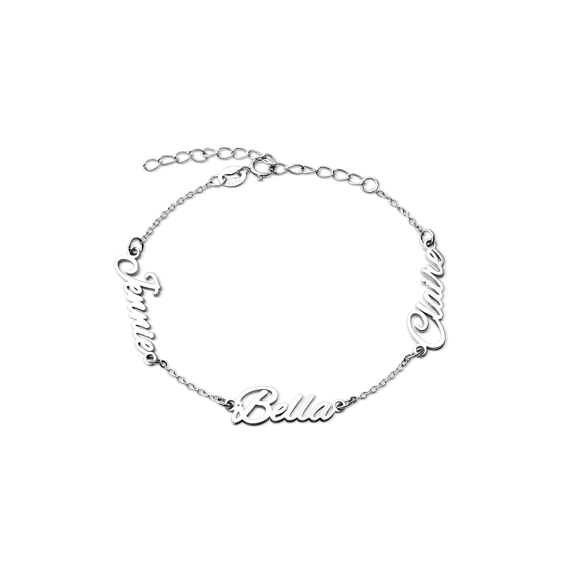 Sterling Silver Name Bracelet