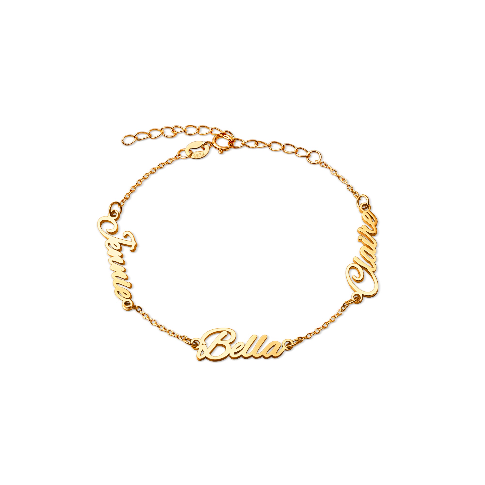 Sterling Silver Name Bracelet