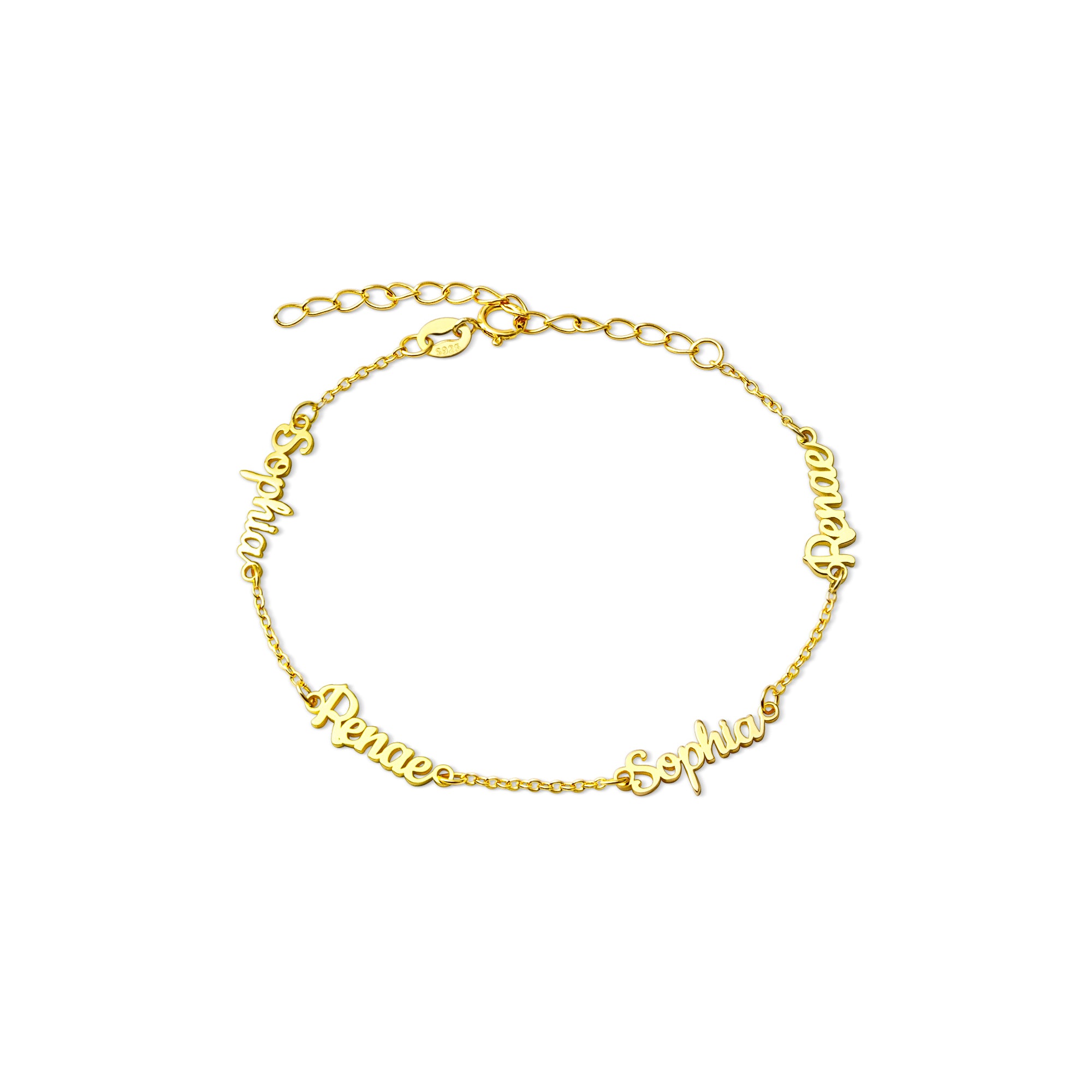 Sterling Silver Name Bracelet