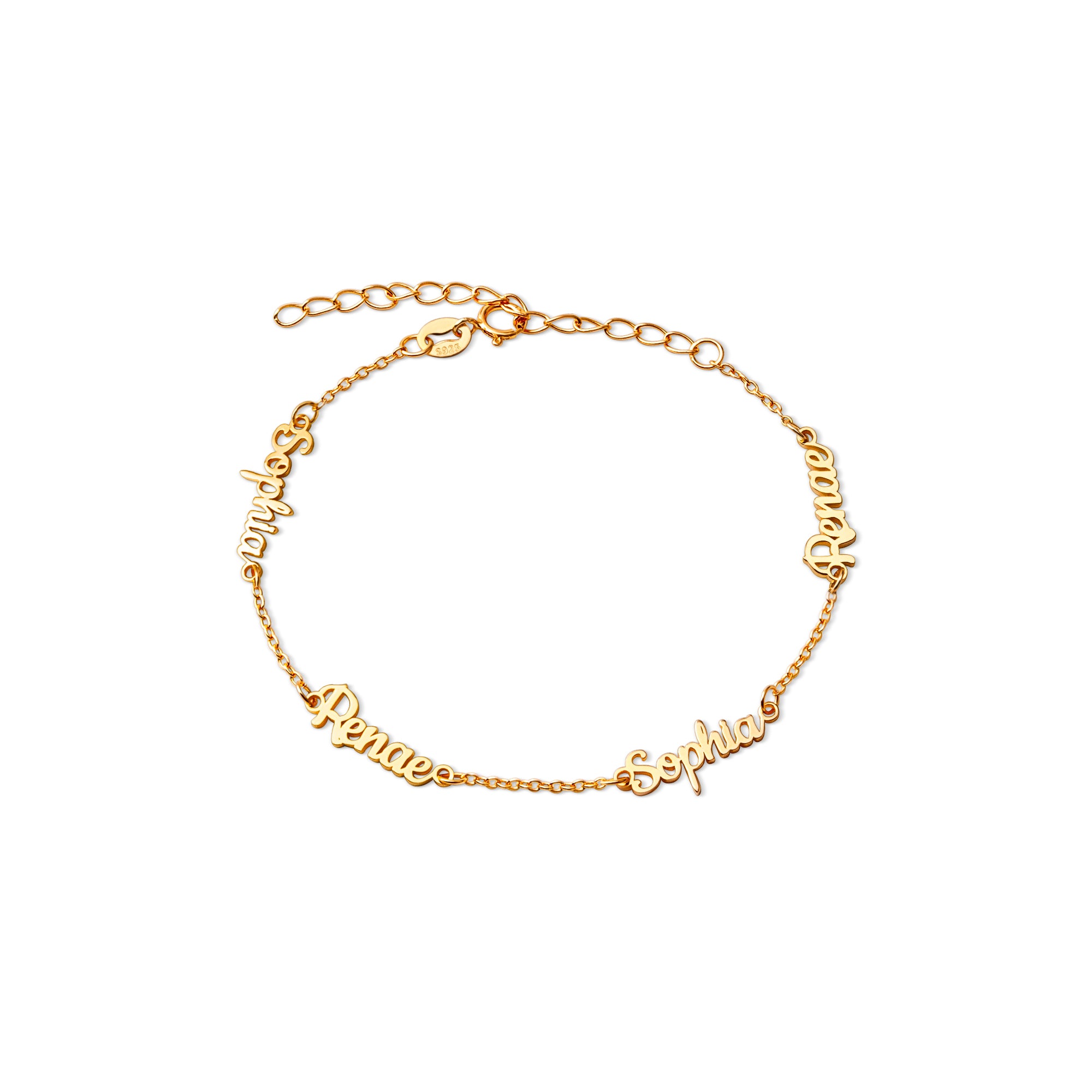 Sterling Silver Name Bracelet