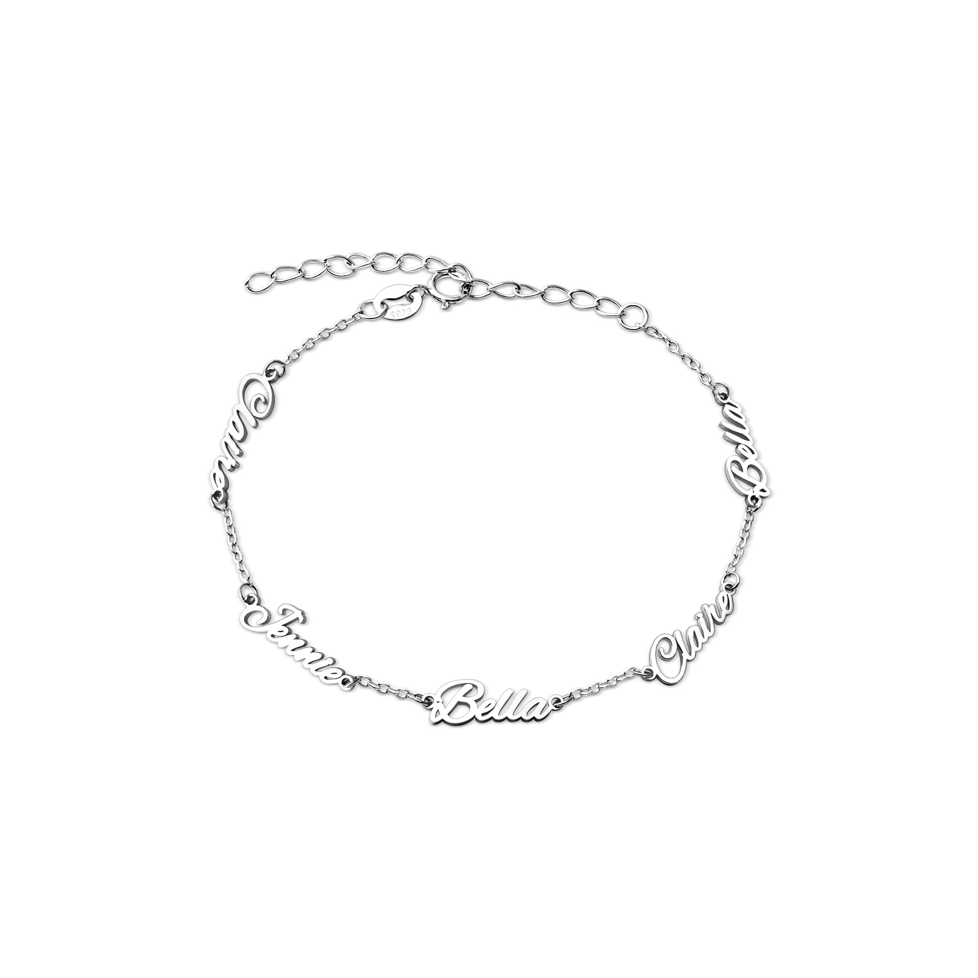 Sterling Silver Name Bracelet