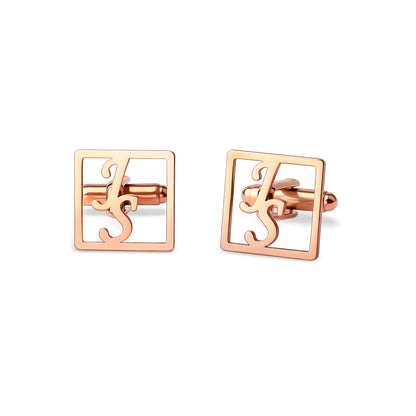 Personalized Initial Cuff Links