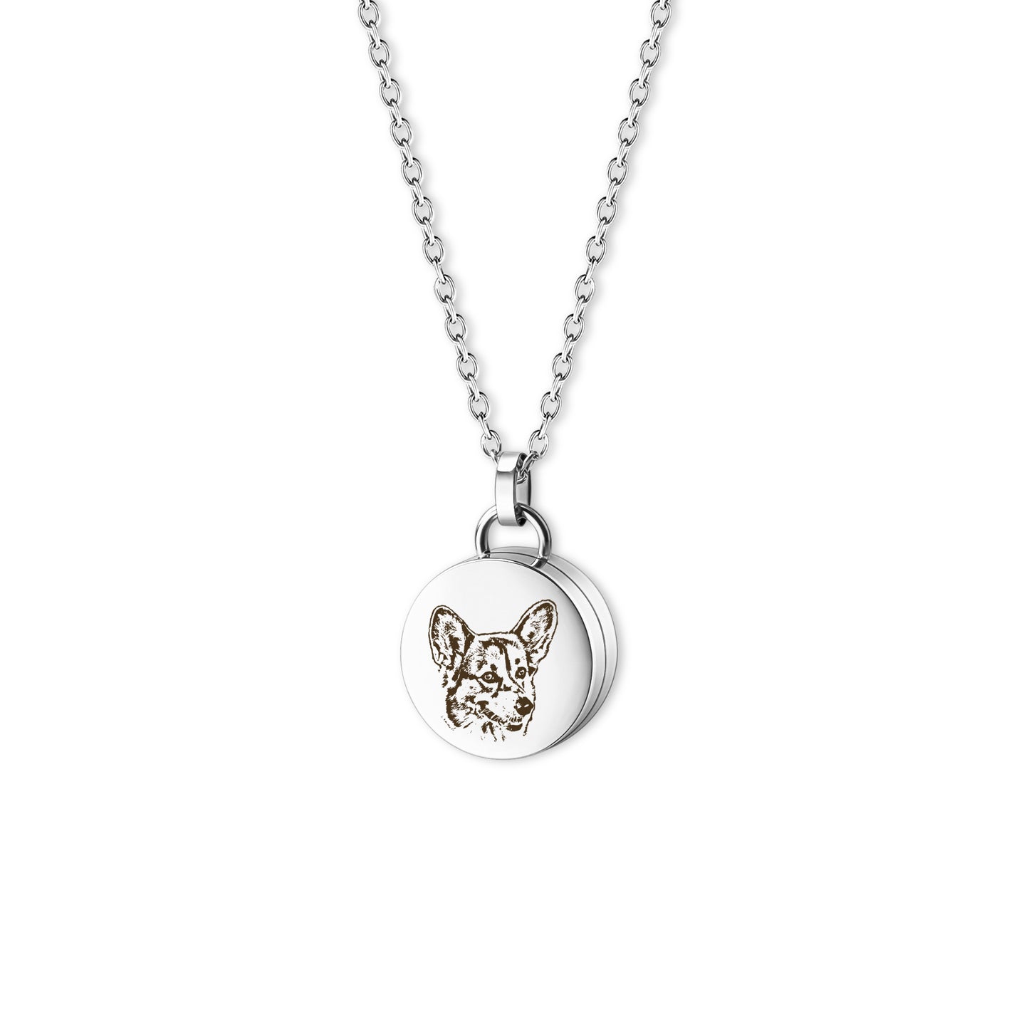 Pet Fur Cremation Necklace