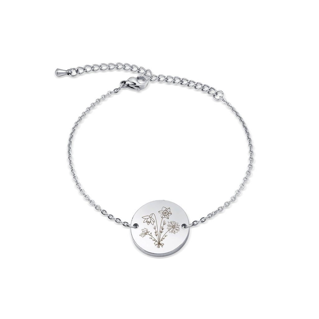 Custom Build Your Own Bouquet 18MM Charm Bracelet