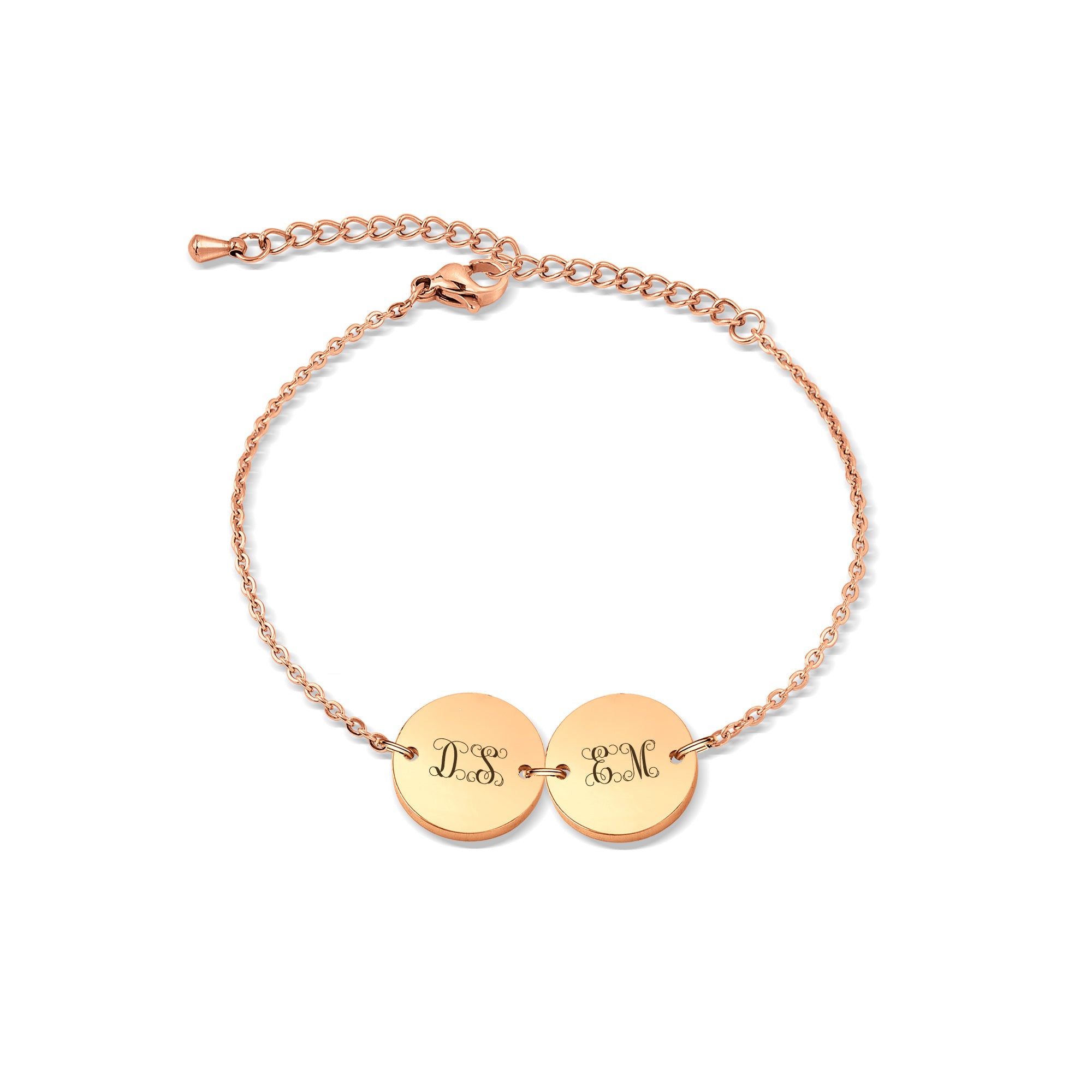 Personalized Multi-Charm Bracelet