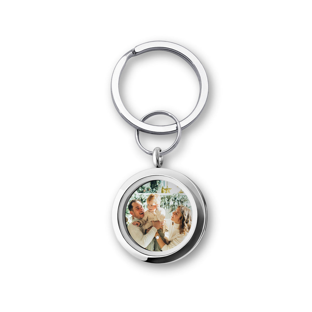 Photo Locket Key Chain