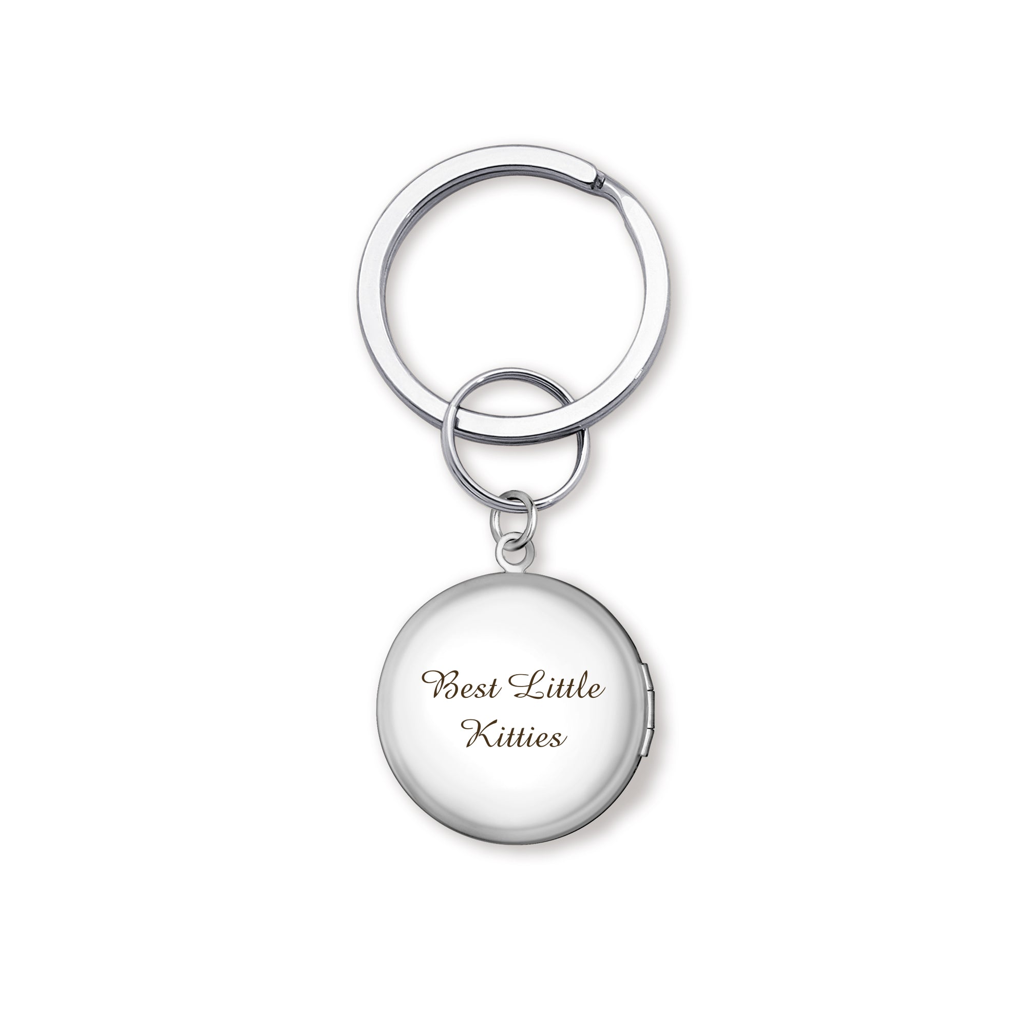 Custom Pet Photo Locket Key Chain