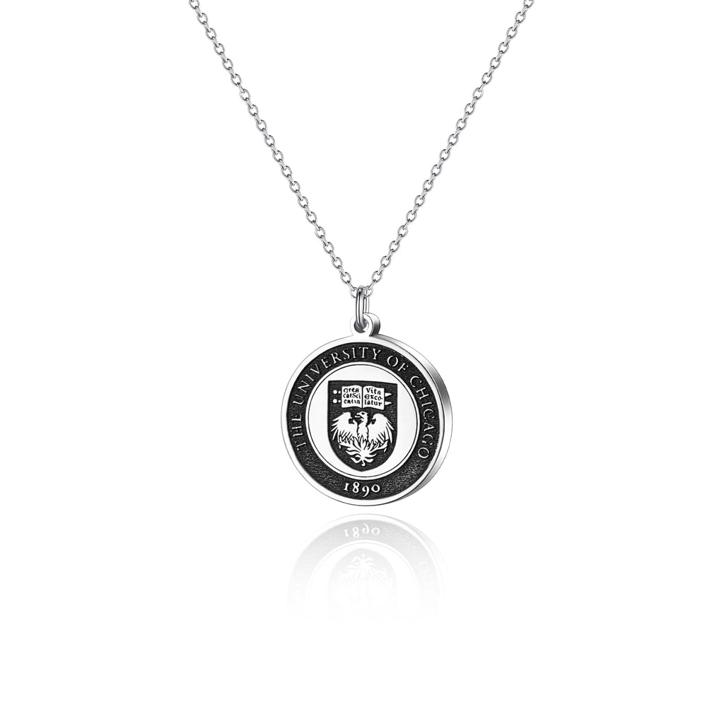 Personalized College Logo Graduation Necklace