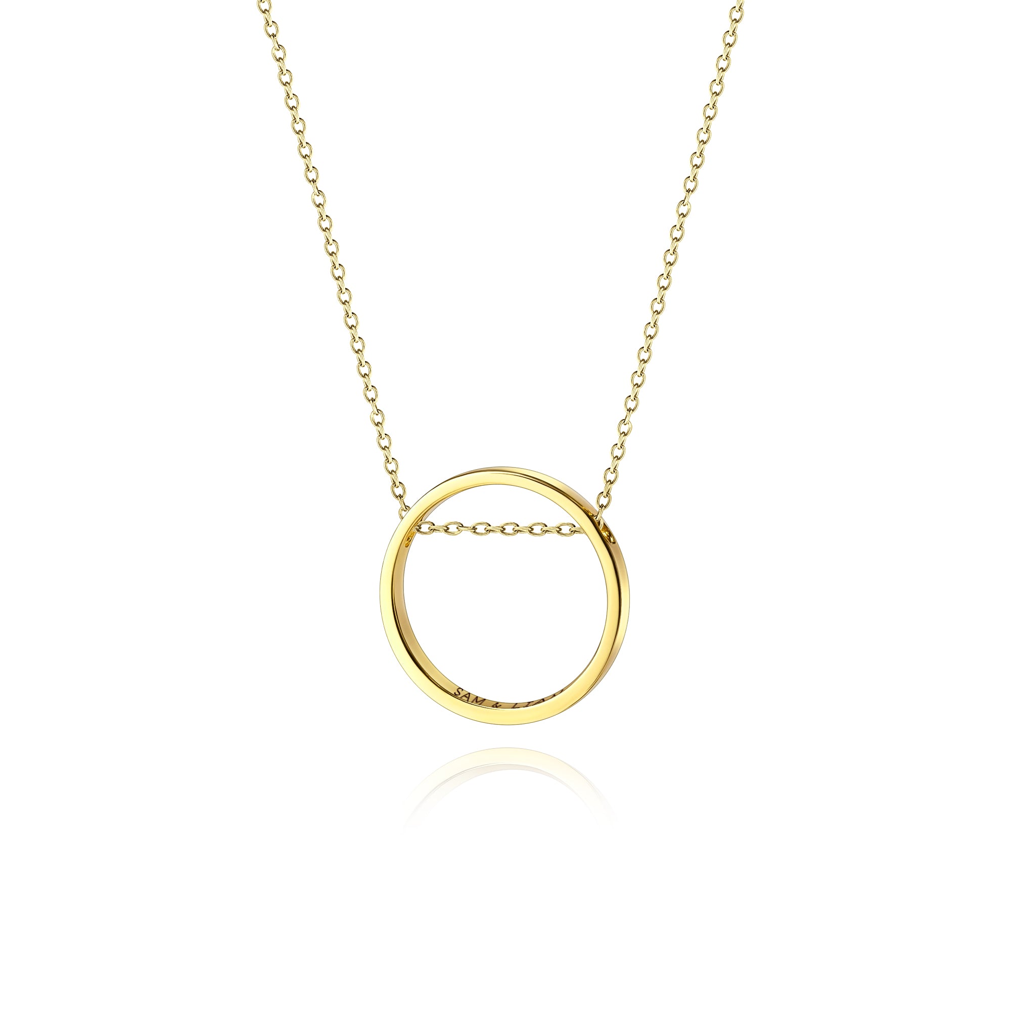 Personalized Ring Necklace
