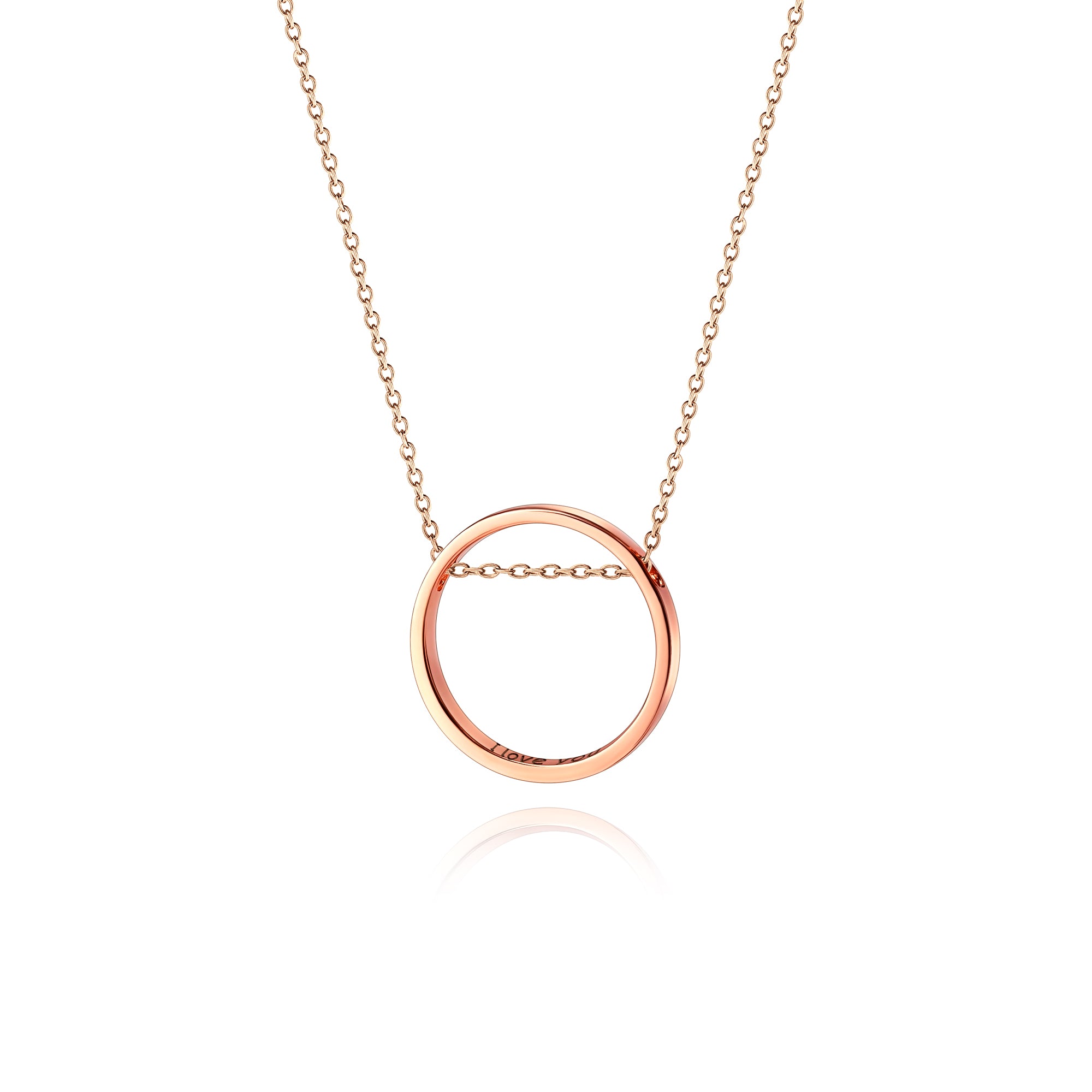 Personalized Ring Necklace