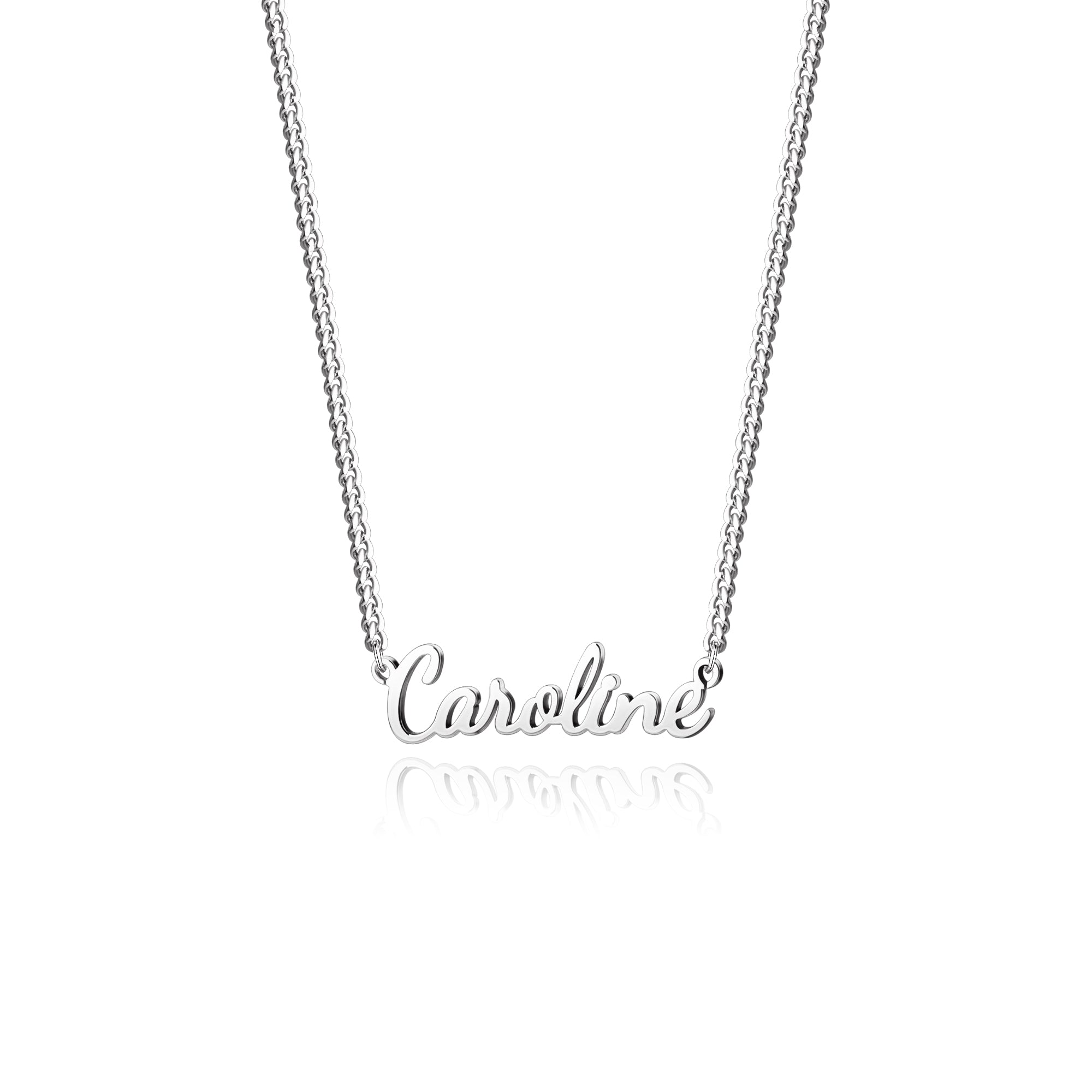 Personalized Sterling Silver Name Necklace