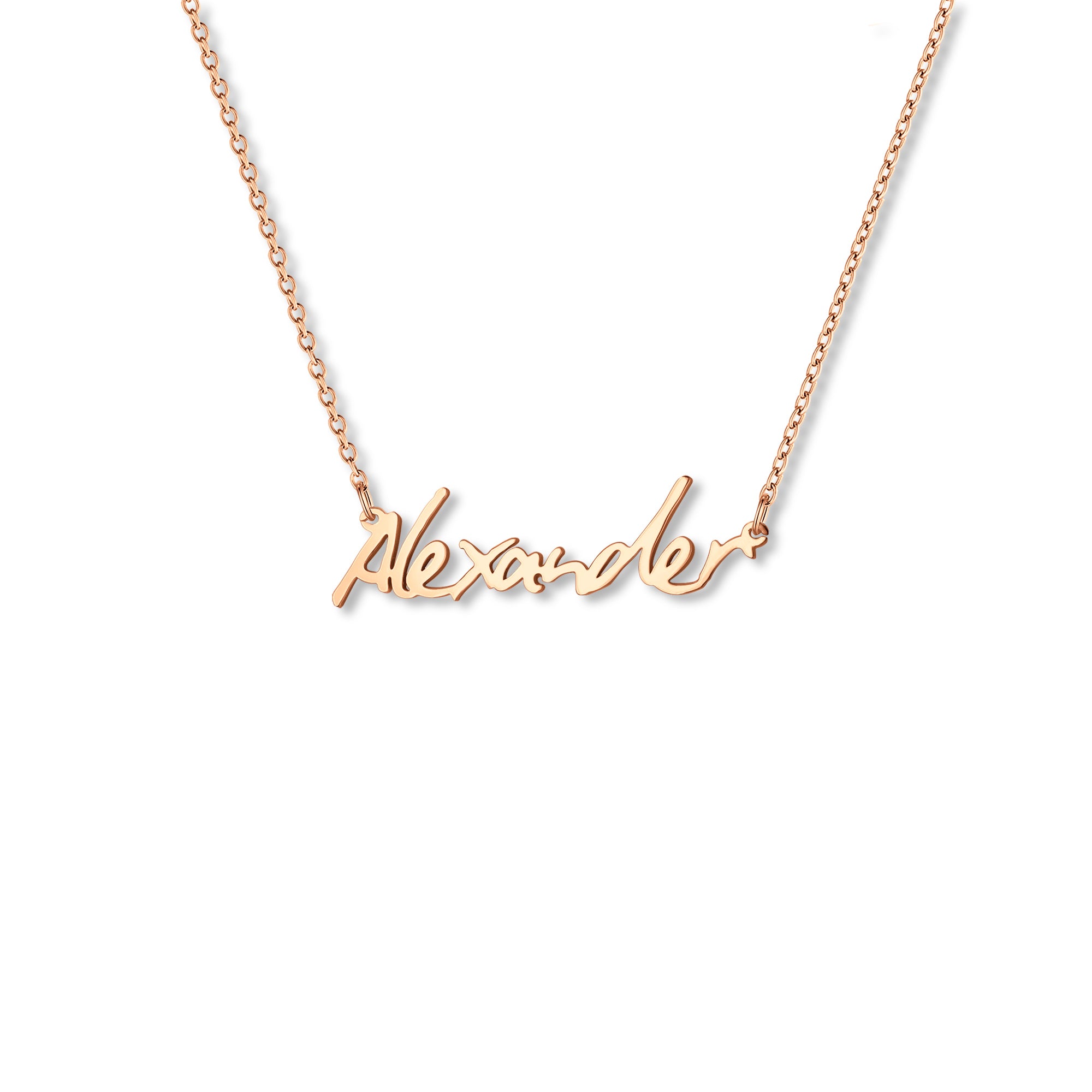 Signature Name Necklace