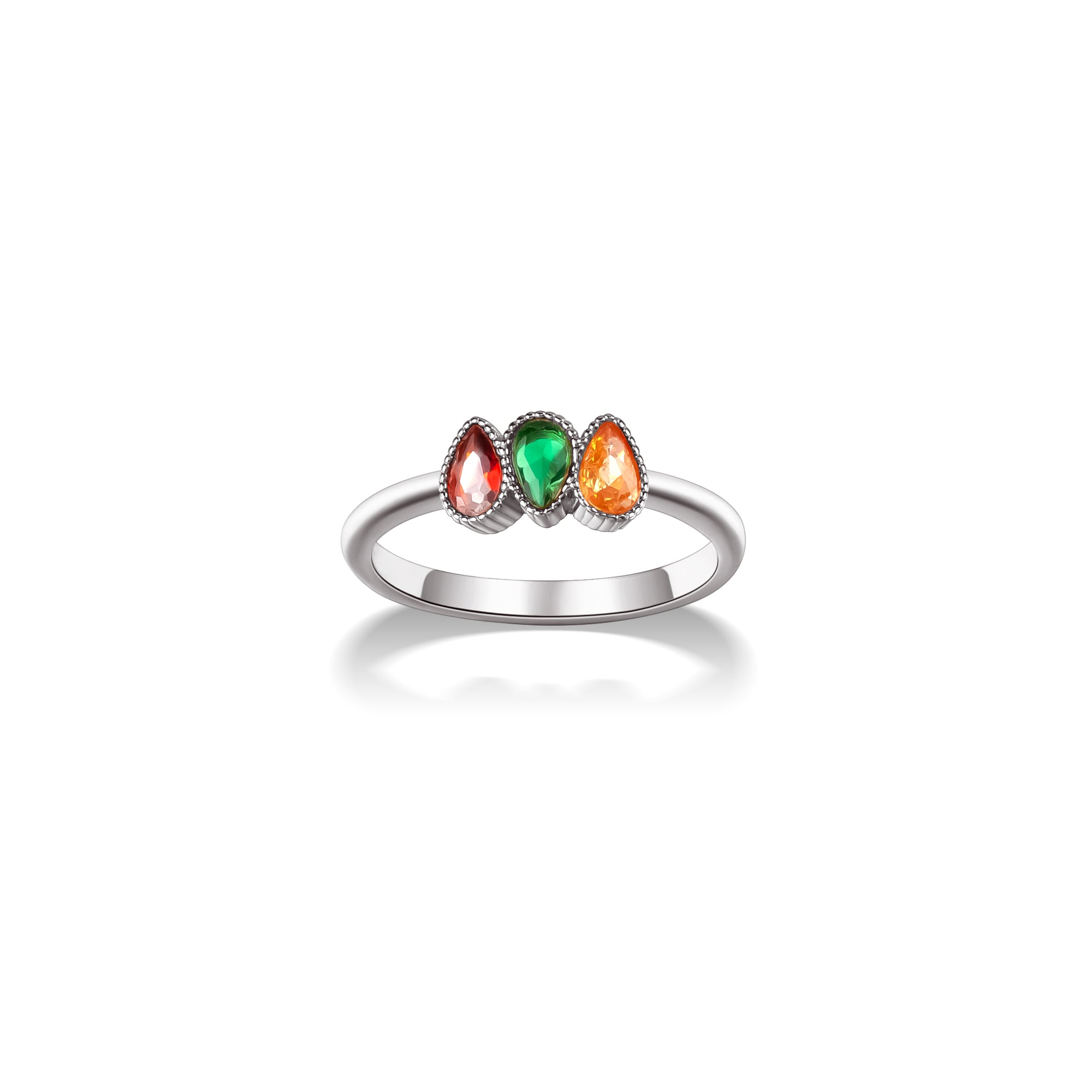 Waterdrop Birthstone Ring