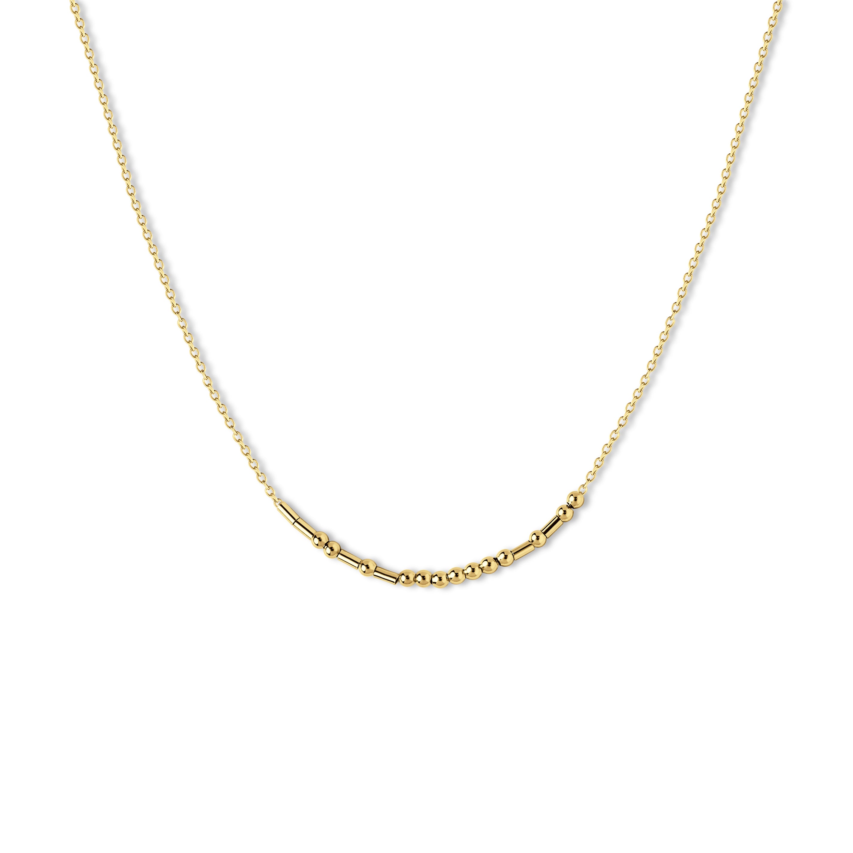 Custom Morse Code Sterling Silver Necklace