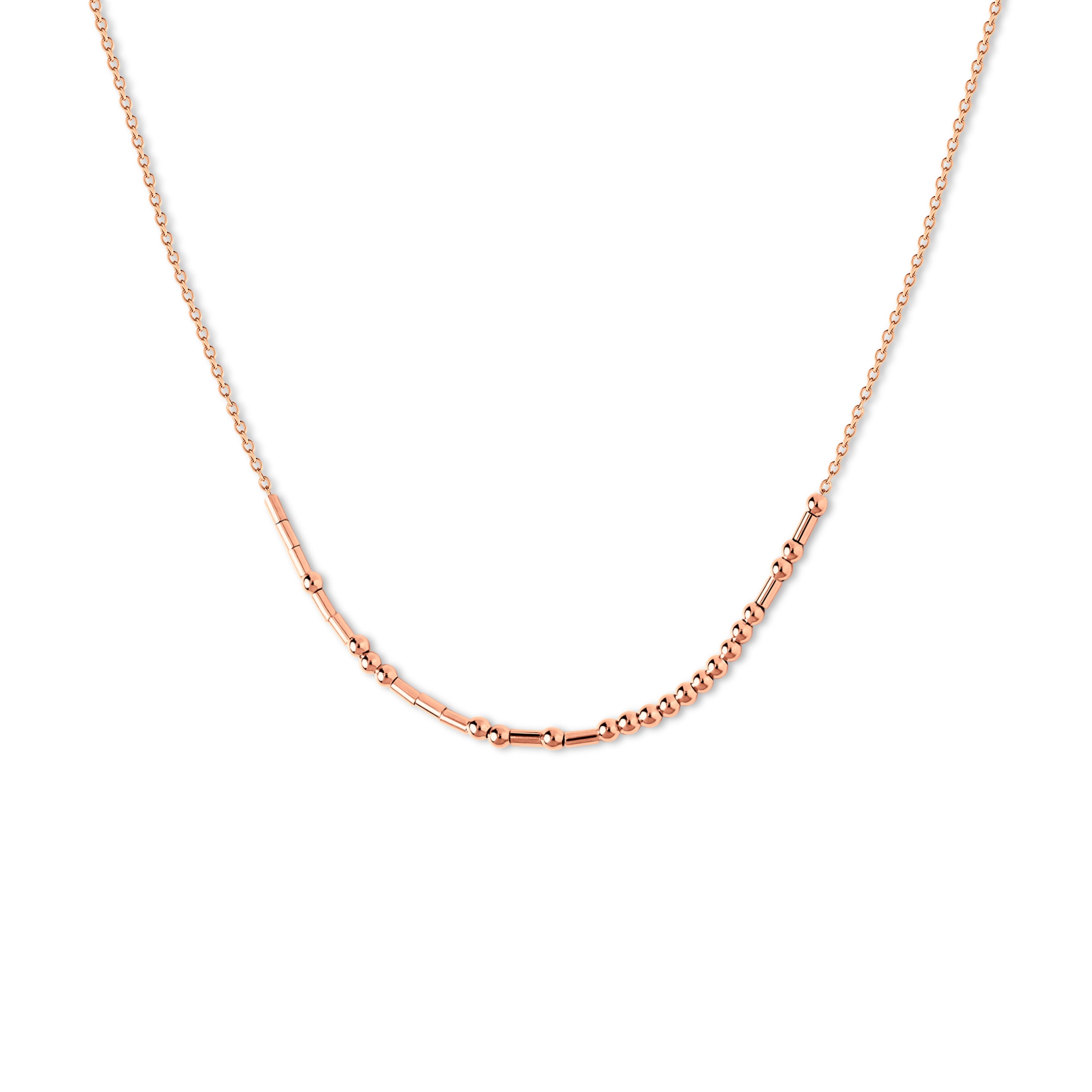 Custom Morse Code Sterling Silver Necklace