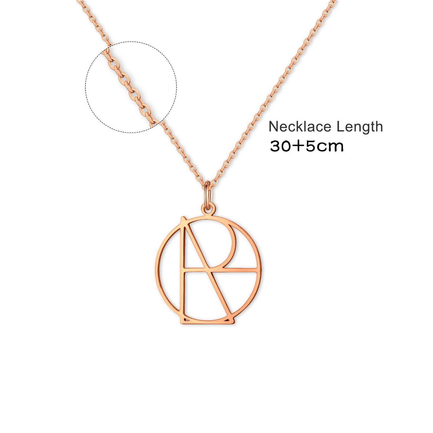 Unique Design Name Logo Necklace