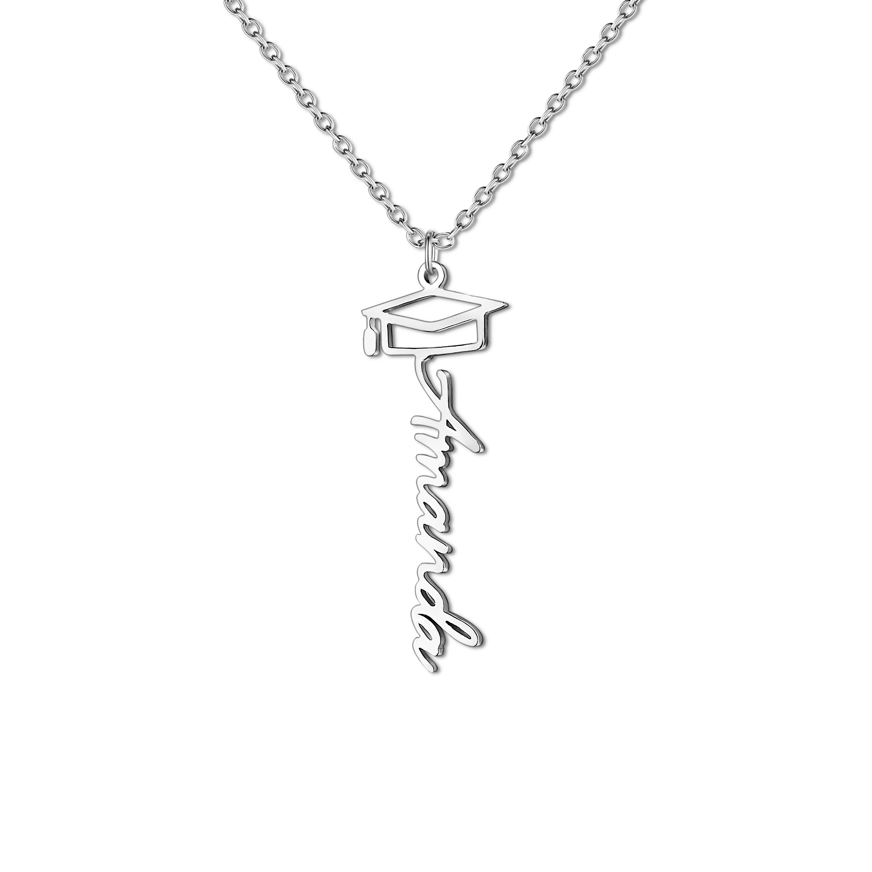 Personalized Graduation Name Necklace
