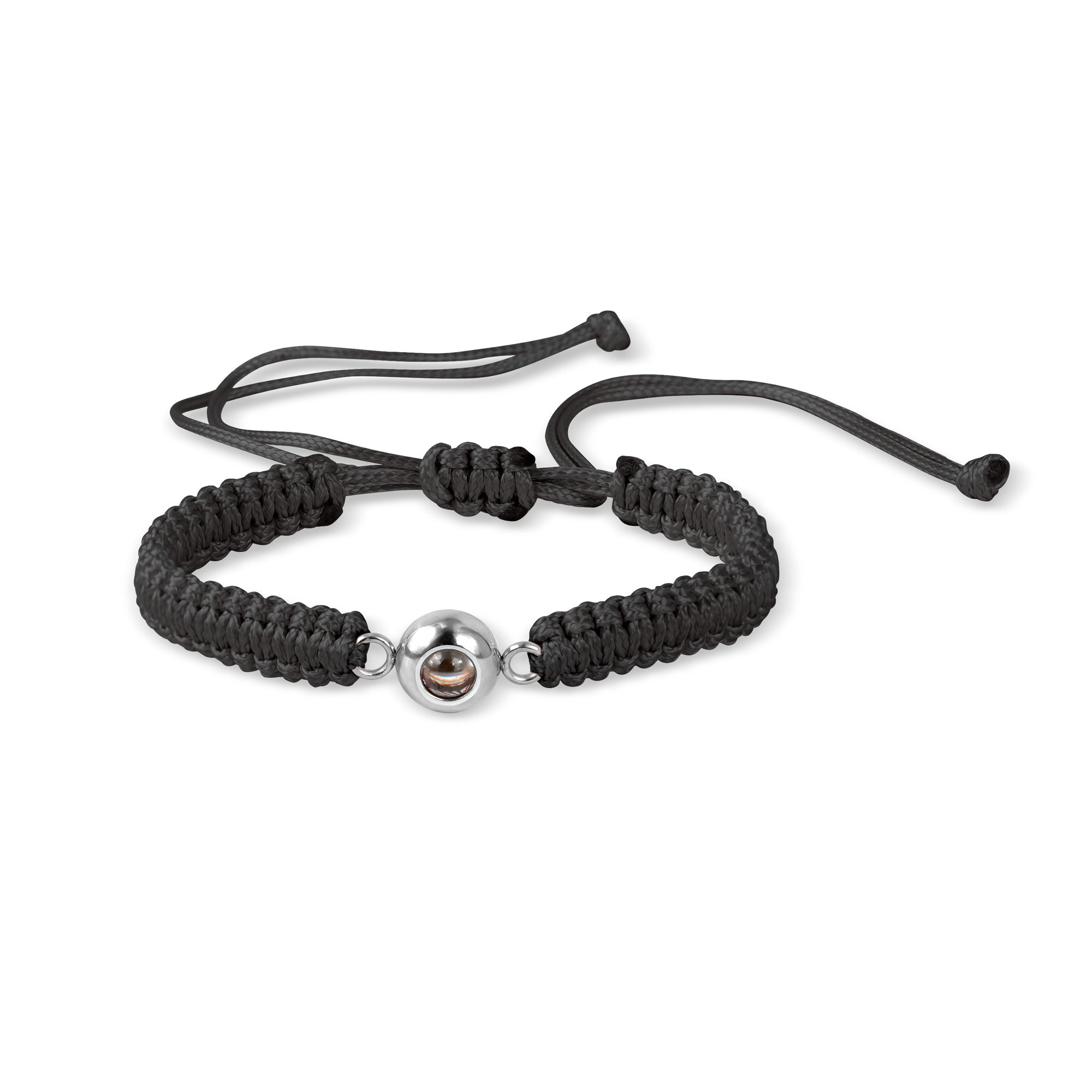 Custom Photo Projection Rope Bracelet — Personalized Memory Jewelry ...