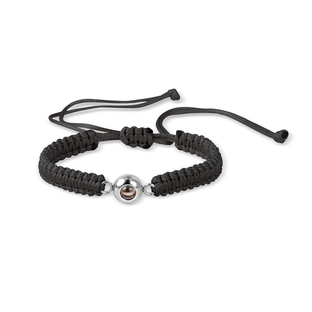 Custom Photo Projection Rope Bracelet