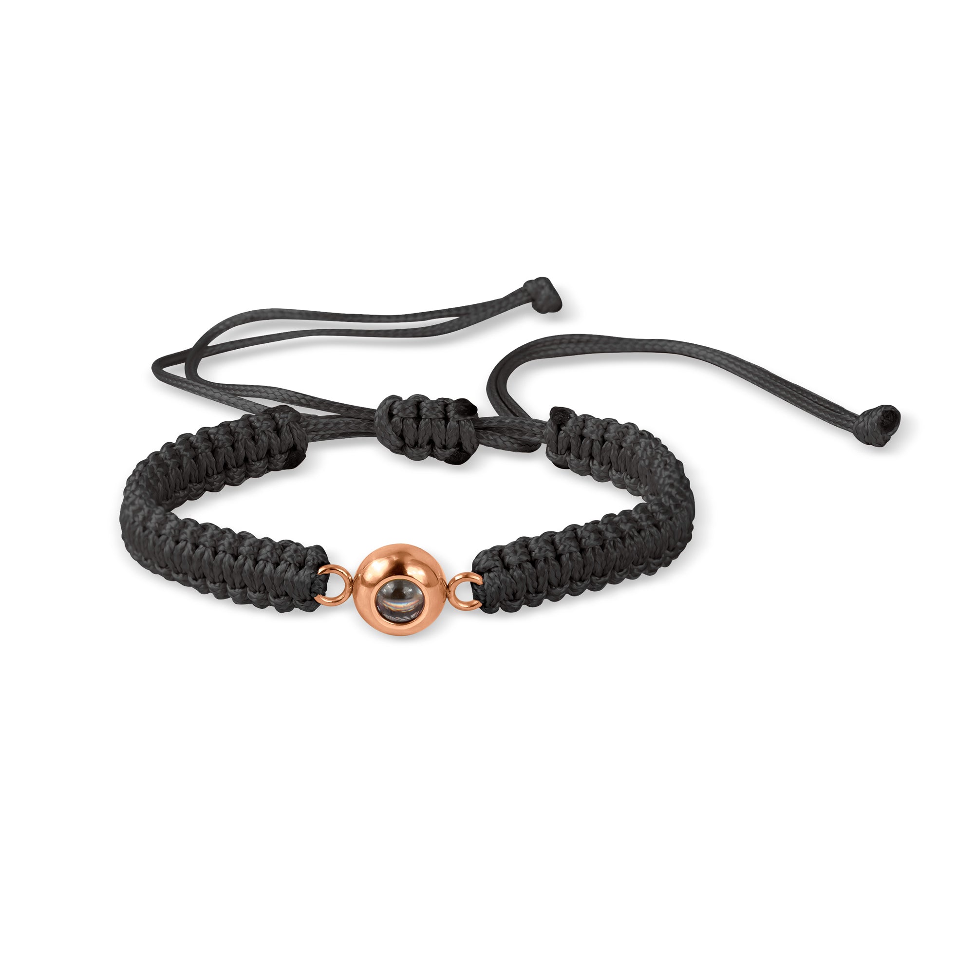 Custom Photo Projection Rope Bracelet