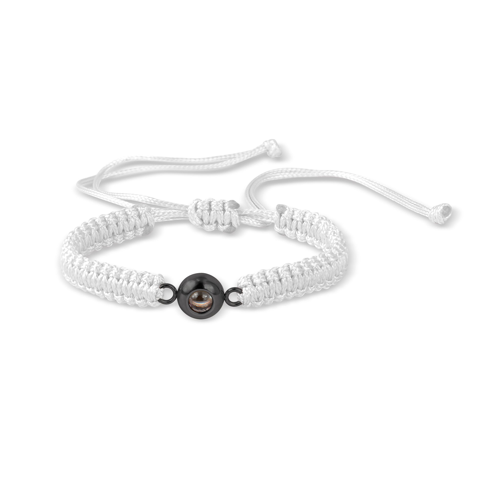 Custom Photo Projection Rope Bracelet