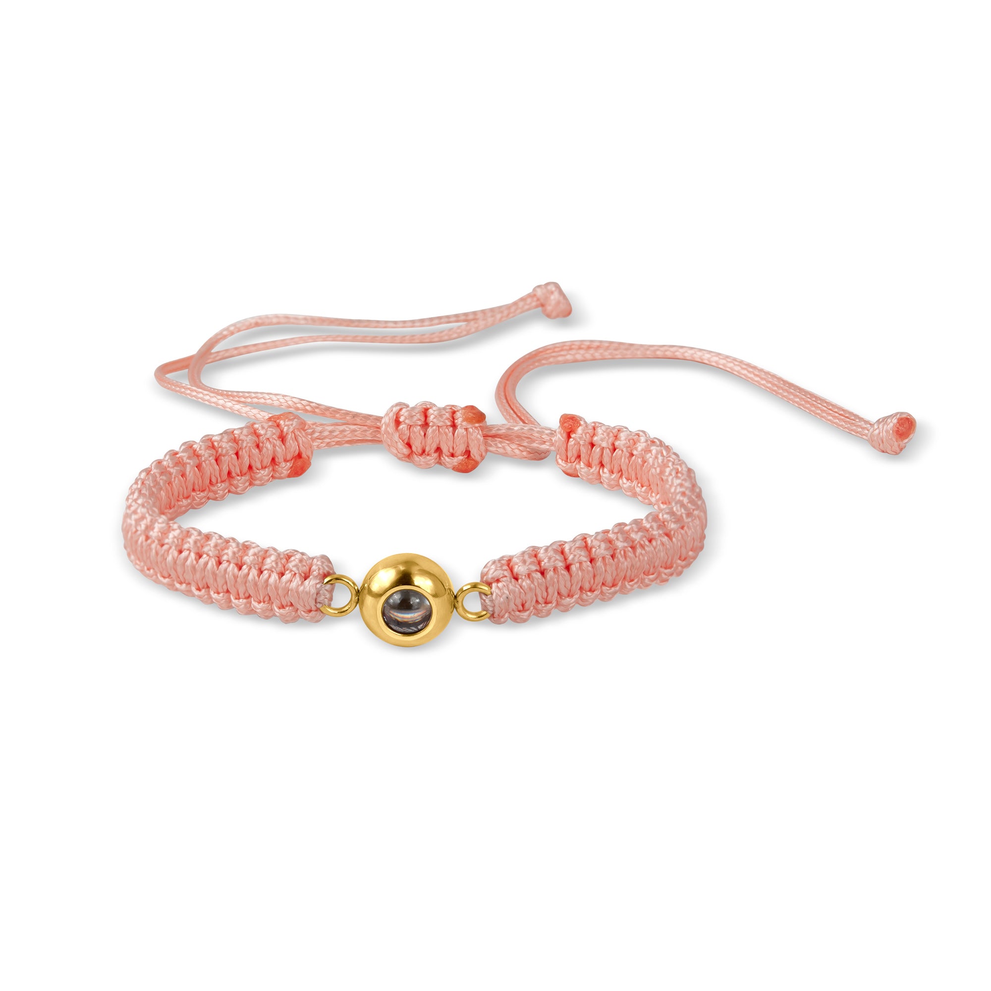 Custom Photo Projection Rope Bracelet