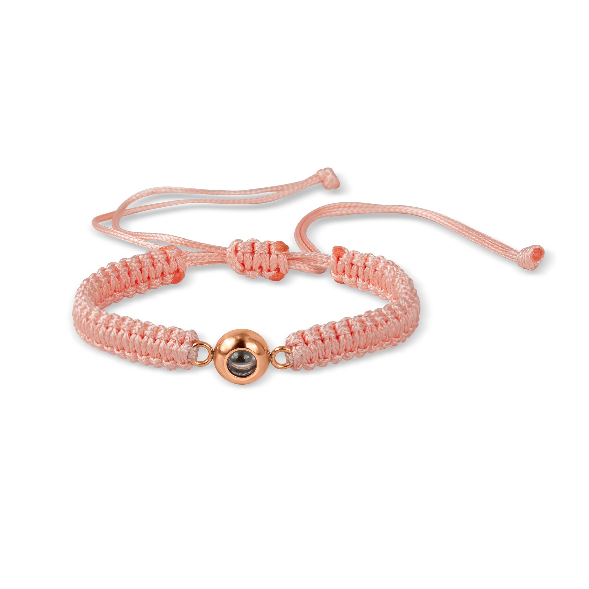 Custom Photo Projection Rope Bracelet