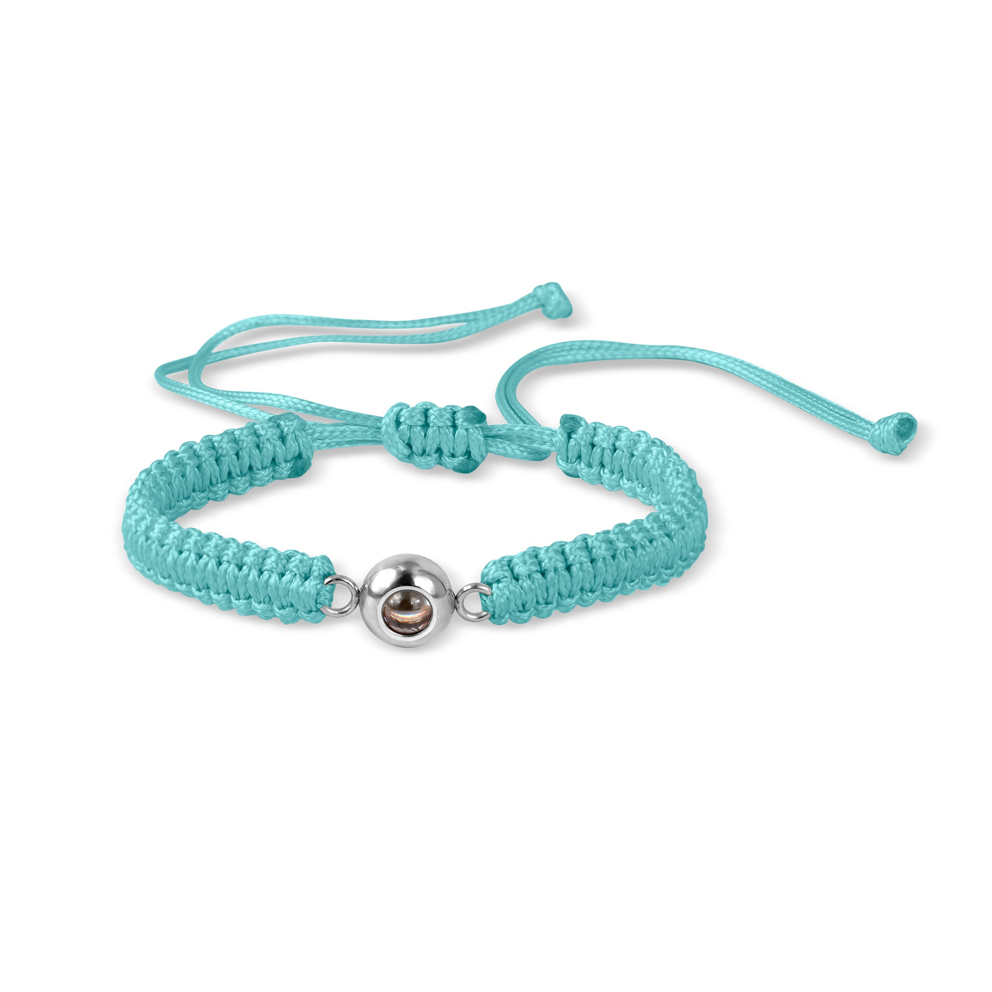 Custom Photo Projection Rope Bracelet