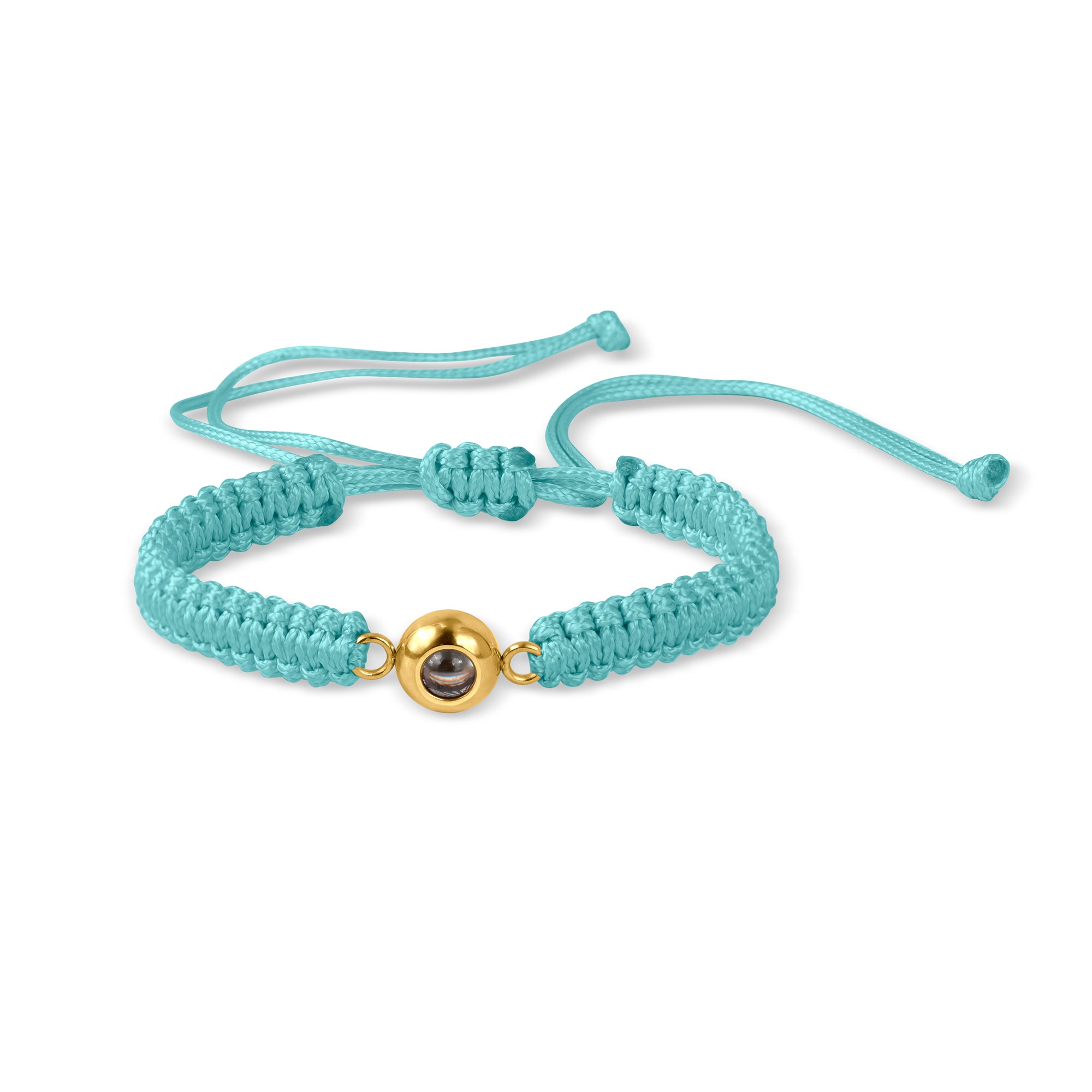 Custom Photo Projection Rope Bracelet