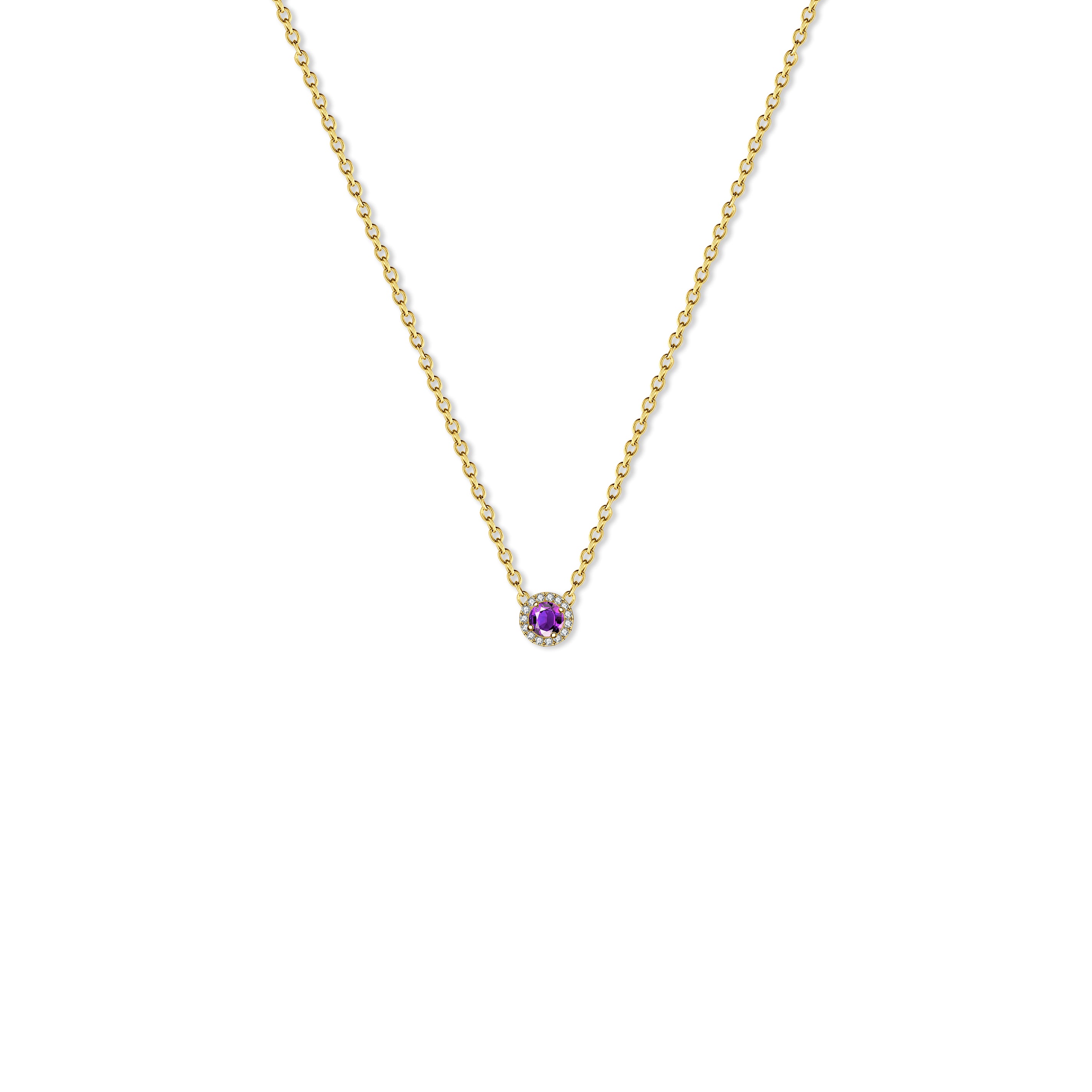Sparkling Birthstone Necklace